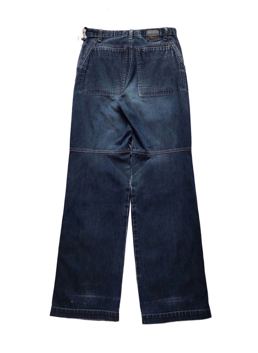 Marithe + Francois Girbaud MARITHE FRANCOIS GULIRBAUD BAGGY JEANS Size US 28 / EU 44 - 2 Thumbnail