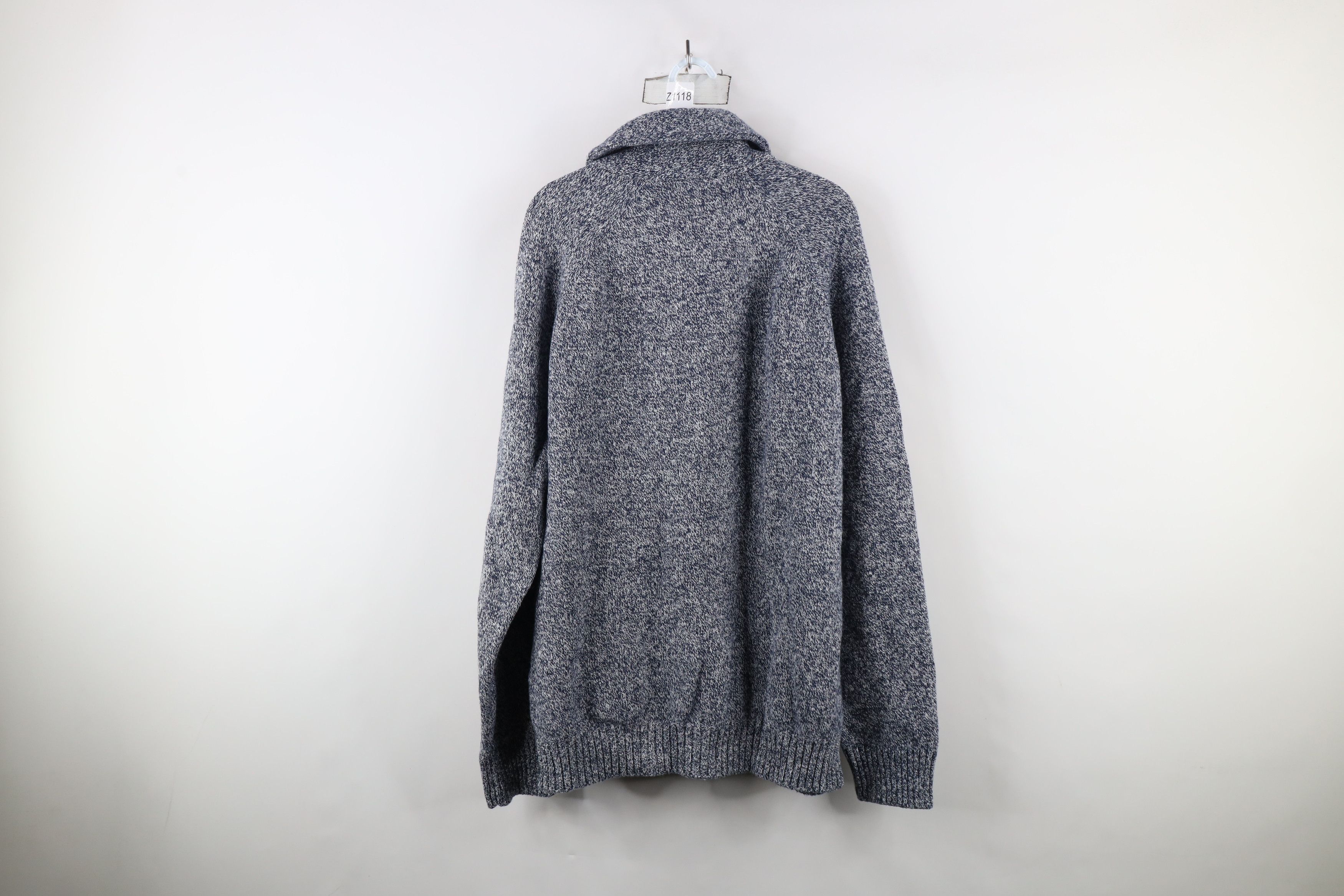 Banana Republic × Vintage Banana Republic Chunky Cable Knit Shawl Cardigan Sweater Size US XXL / EU 58 / 5 - 8 Thumbnail