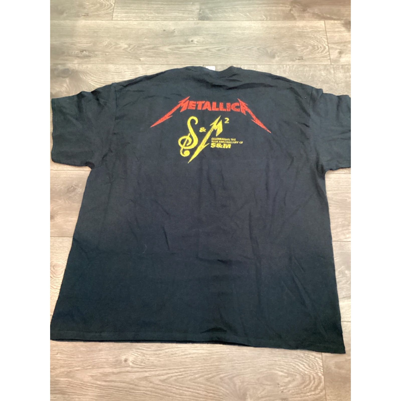 Vintage METALLICA Shirt Adult XXL Black Jump In The Fire Demon T-Shirt - Fire Theme - Music Band Tee Mens 2XL NM/NWOT Size US XXL / EU 58 / 5 - 5 Thumbnail