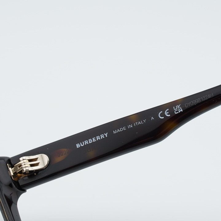 Burberry Burberry BE2443 3002 Eyeglasses Havana 53mm Square Frame Size ONE SIZE - 9 Thumbnail