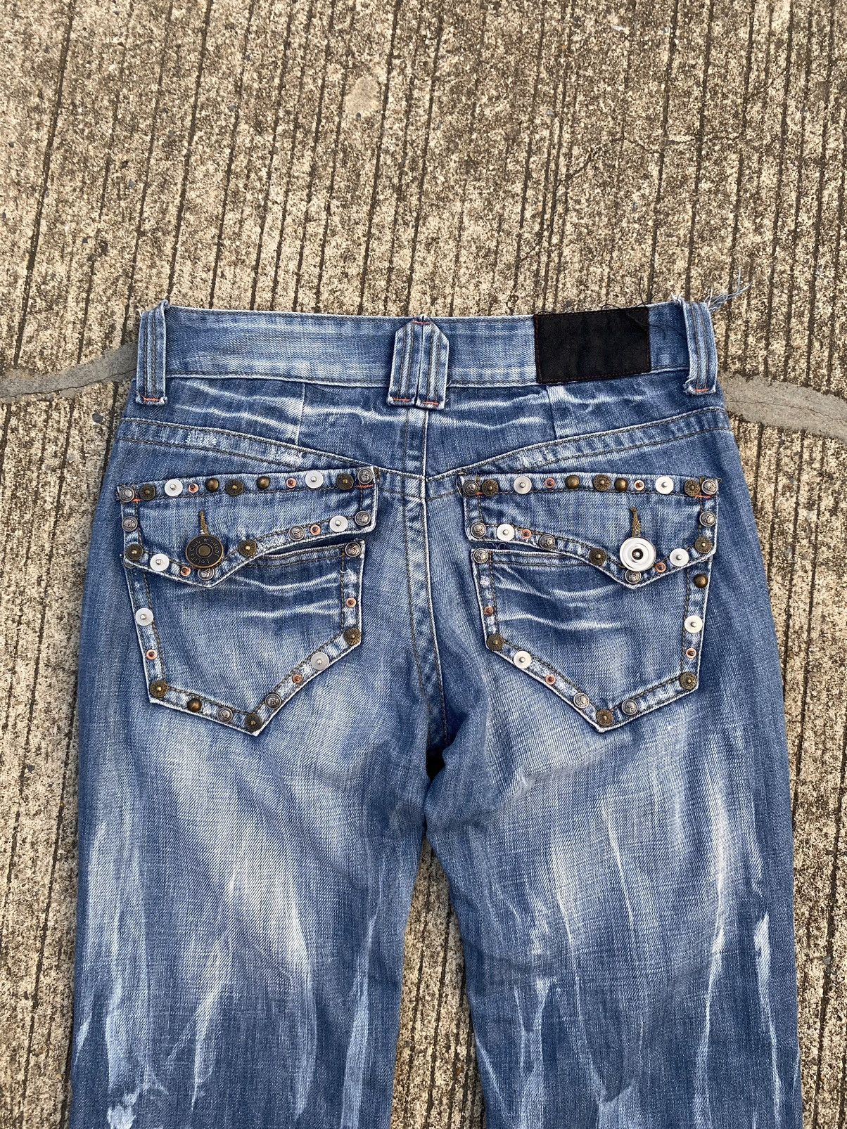 Japanese Brand Rare LOLITA JEANS Flared Bootcut Size US 30 / EU 46 - 5 Thumbnail