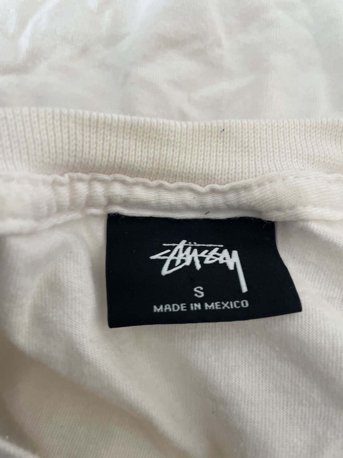 Stussy Stussy Logo Crewneck Tee Size US S / EU 44-46 / 1 - 8 Thumbnail