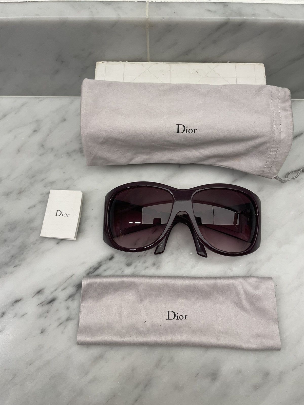 Other Dior escrime 2 sunglasses with logo arms mask shield Size ONE SIZE - 9 Thumbnail