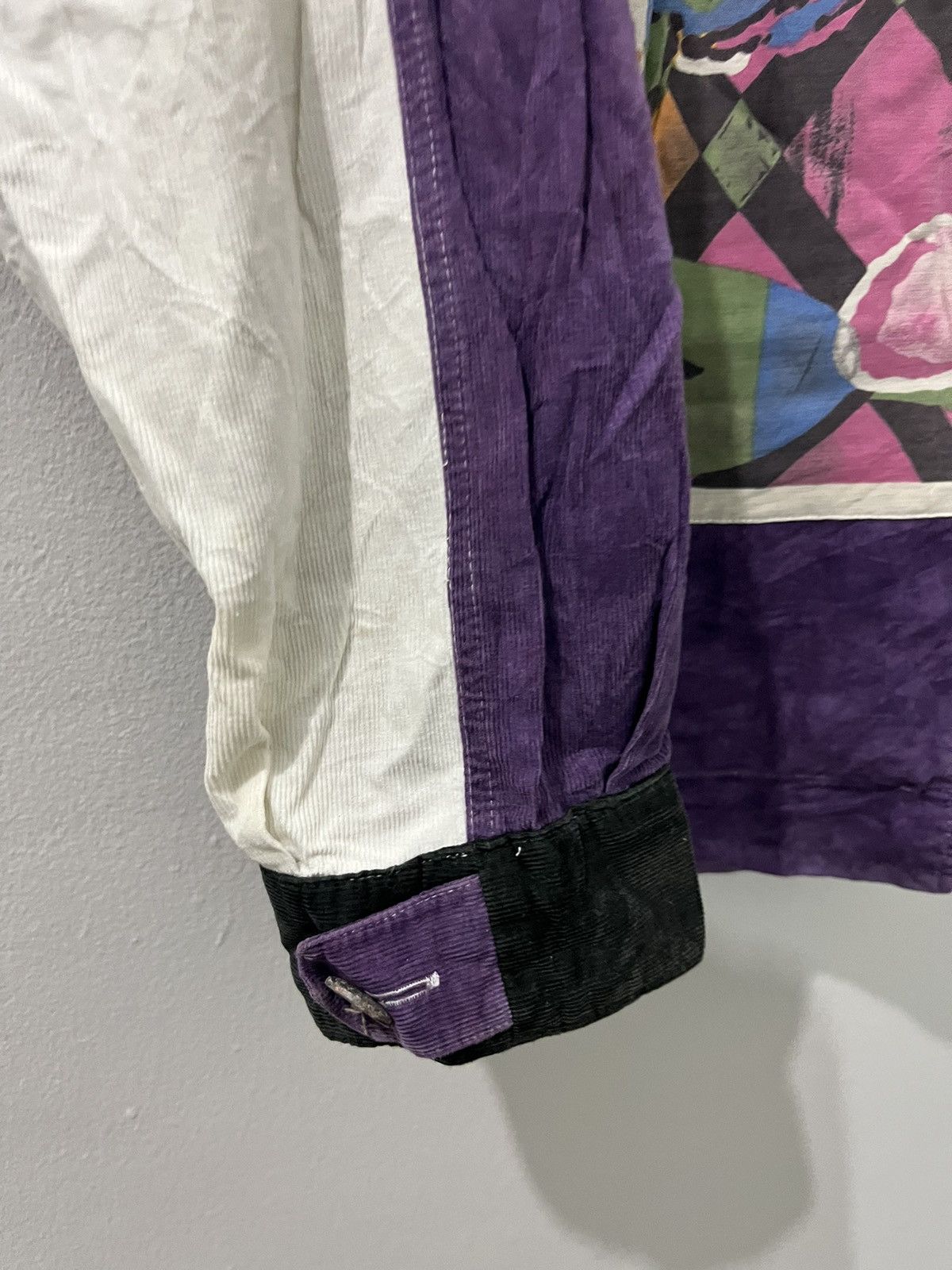 Japanese Brand 💥💥Vtg 90s Japanese Designer Bratsby Pop Art Corduroy Size US L / EU 52-54 / 3 - 3 Thumbnail