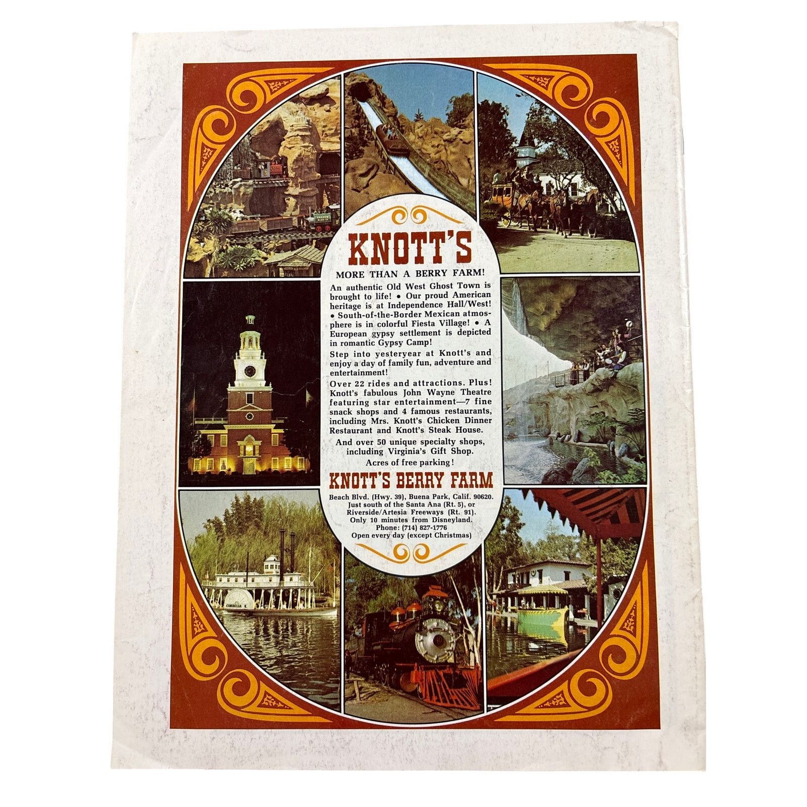 Disney Disneyland Vactationland magazine Summer 1973 promotional Size ONE SIZE - 2 Thumbnail