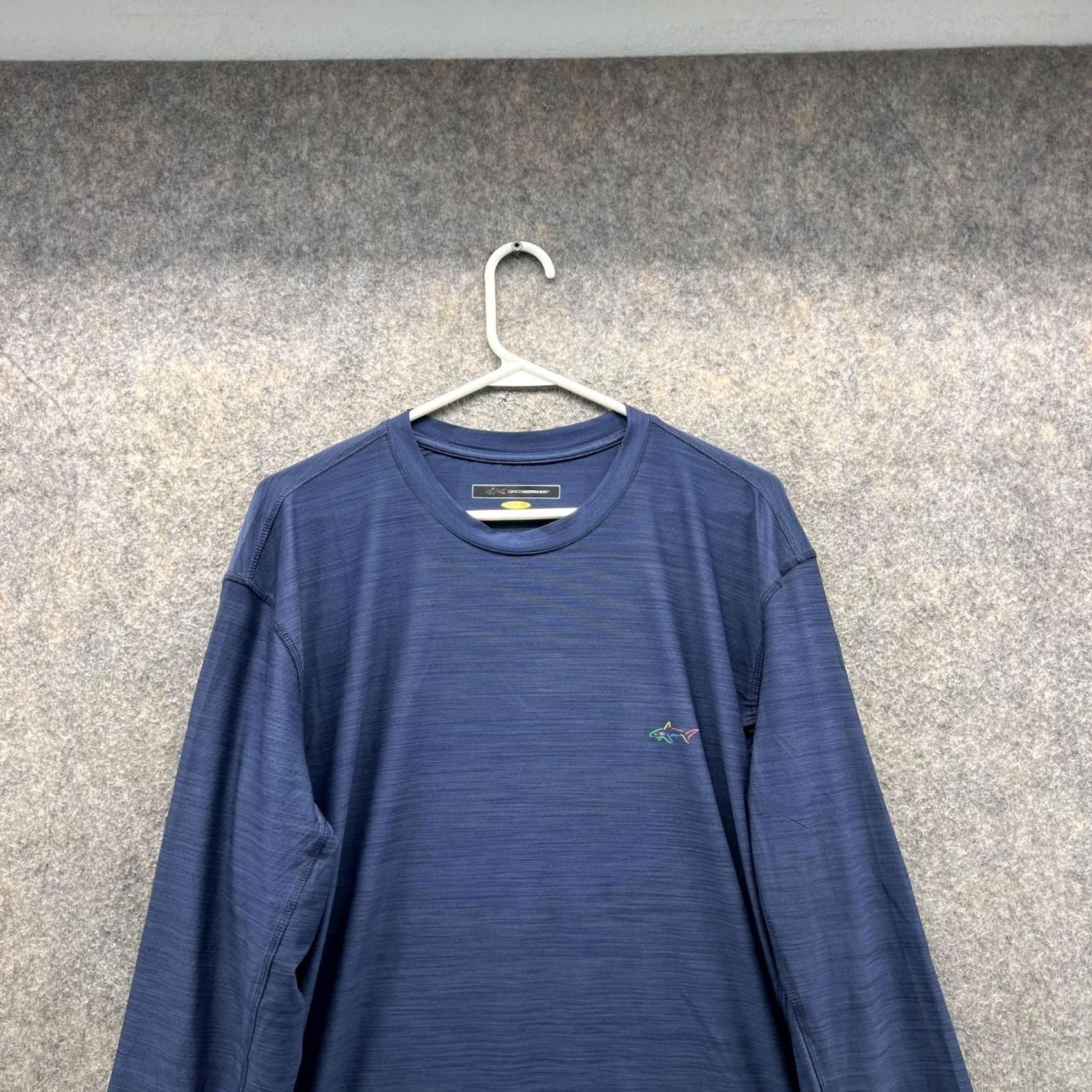 Vintage Greg Norman Sweatshirt Men Medium Blue Pullover Crewneck PlayDry Long Sleeve Size US M / EU 48-50 / 2 - 2 Thumbnail