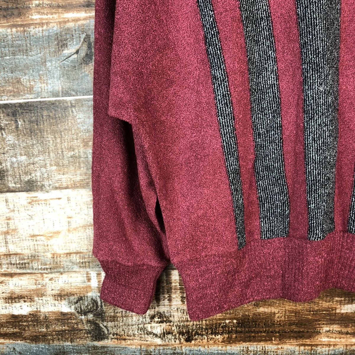 Homespun Knitwear × Japanese Brand Patria Soeur vintage Red Knitwear #A1358 Size S / US 4 / IT 40 - 7 Thumbnail