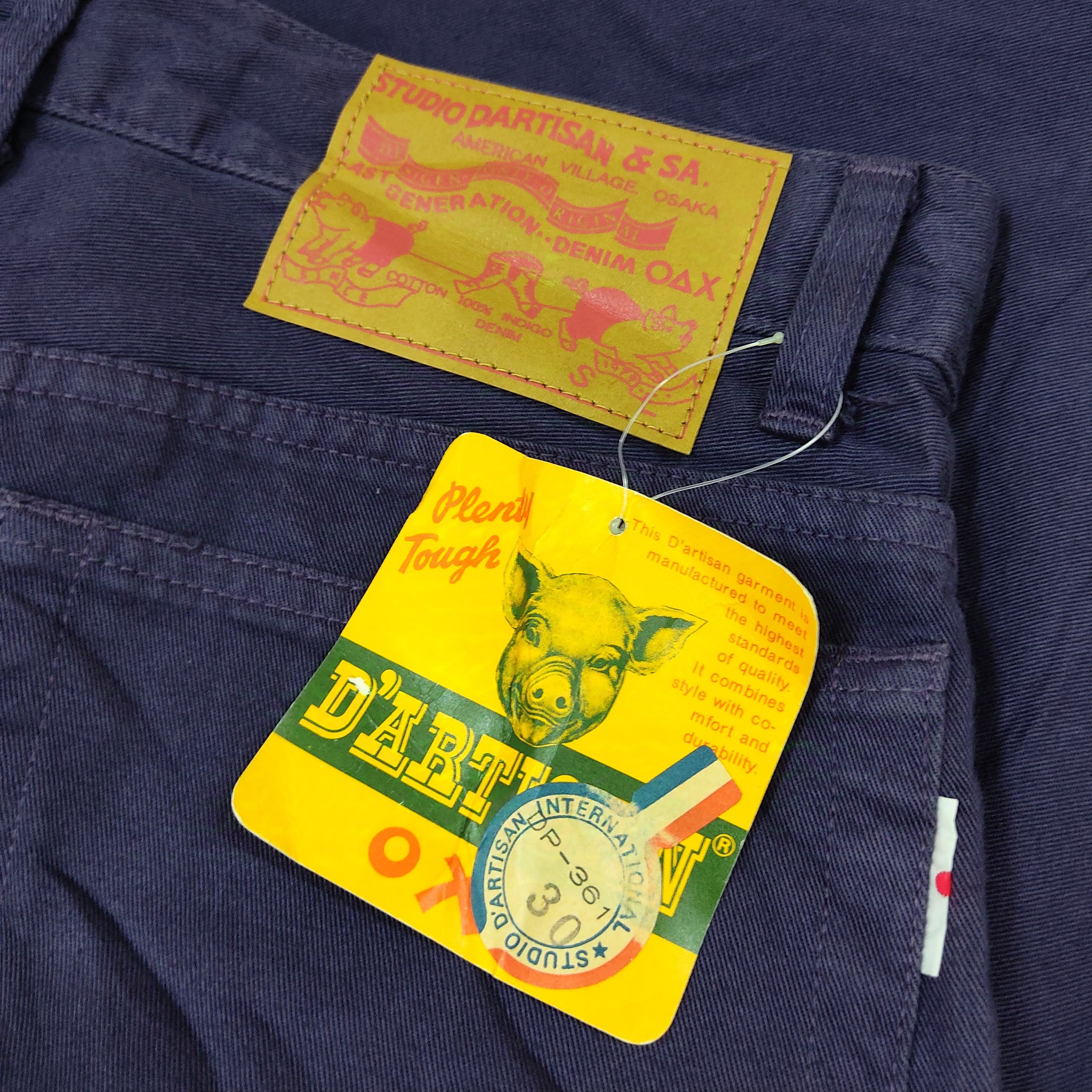 Studio D Artisan Retro Slim Fit Cotton Pants