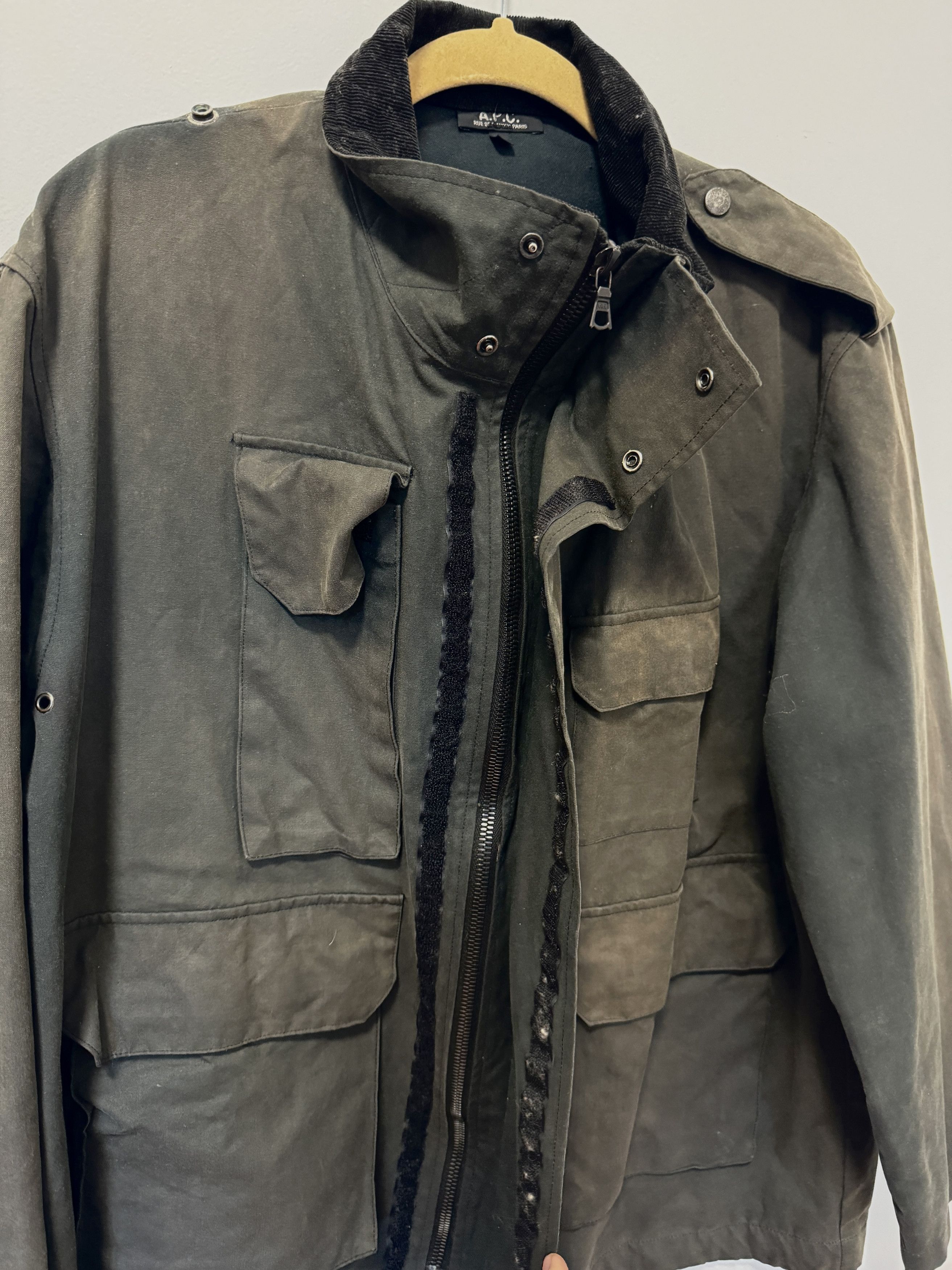 A.P.C. Archive APC Corbridge Wax Jacket Size US L / EU 52-54 / 3 - 2 Thumbnail