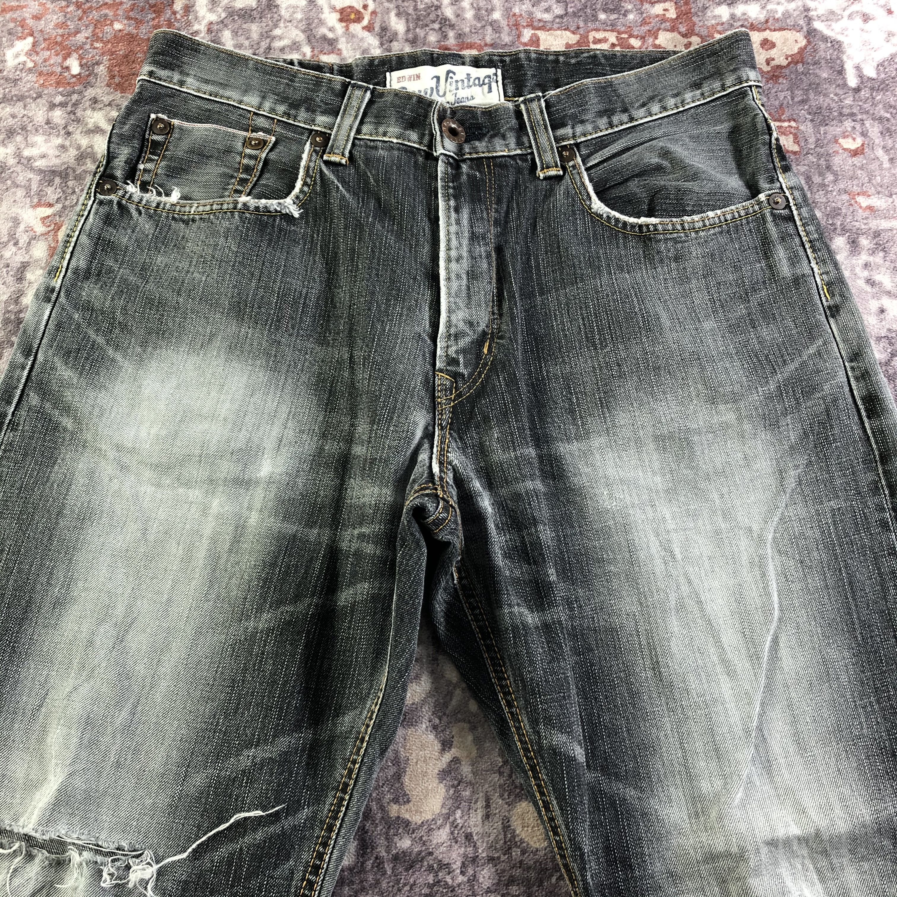 Edwin Vintage Edwin 505 Selvedge Jeans-JM3643 Size US 34 / EU 50 - 3 Thumbnail