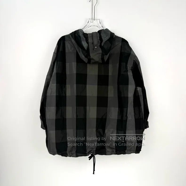 Dior Dior Black and grey plaid embroidered bee nylon jacket Size XS / US 0-2 / IT 36-38 - 4 Thumbnail