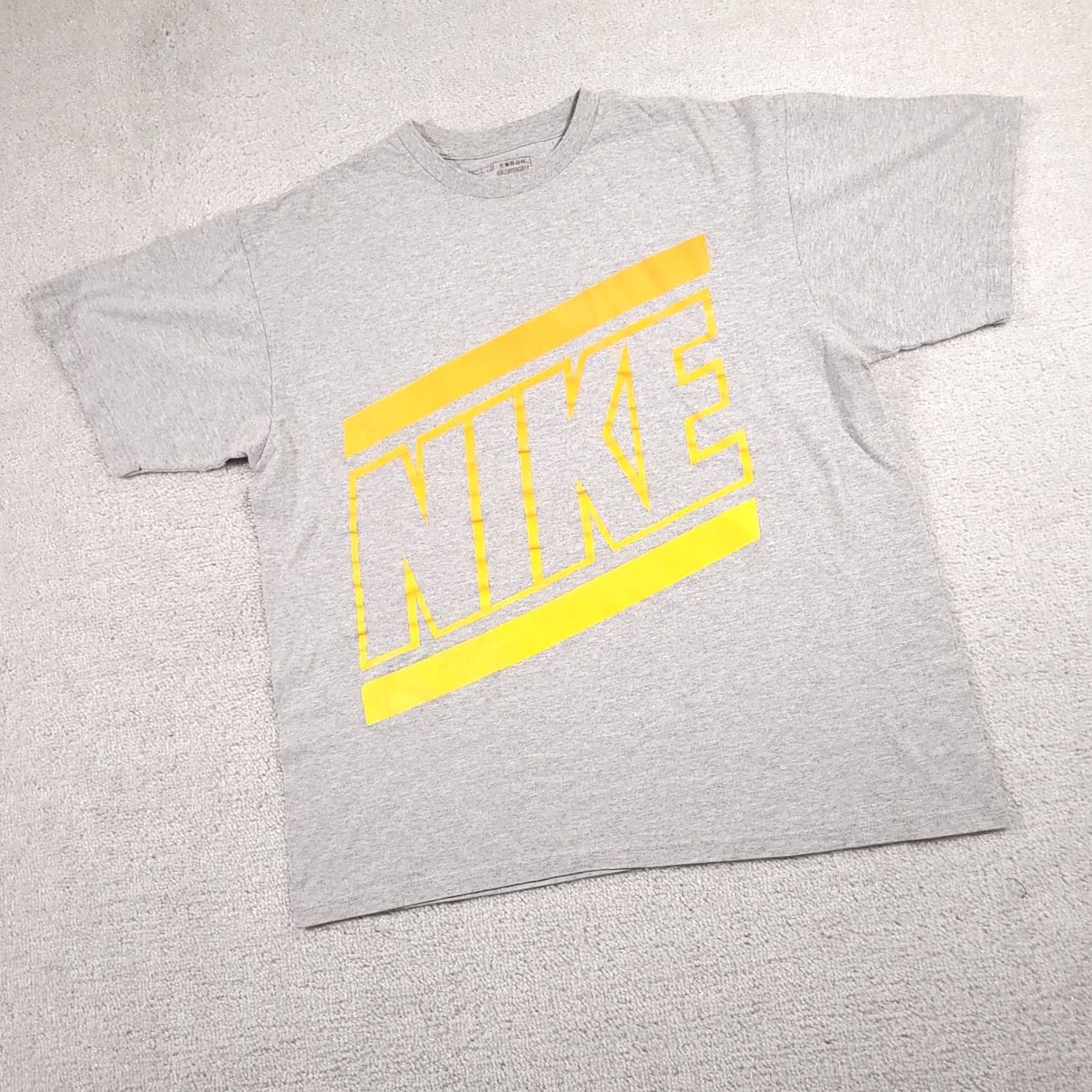 Nike Nike Big Logo Spellout Gray Men’s Large Y2K Athletic Graphic T-Shirt Tee Size US L / EU 52-54 / 3 - 2 Thumbnail