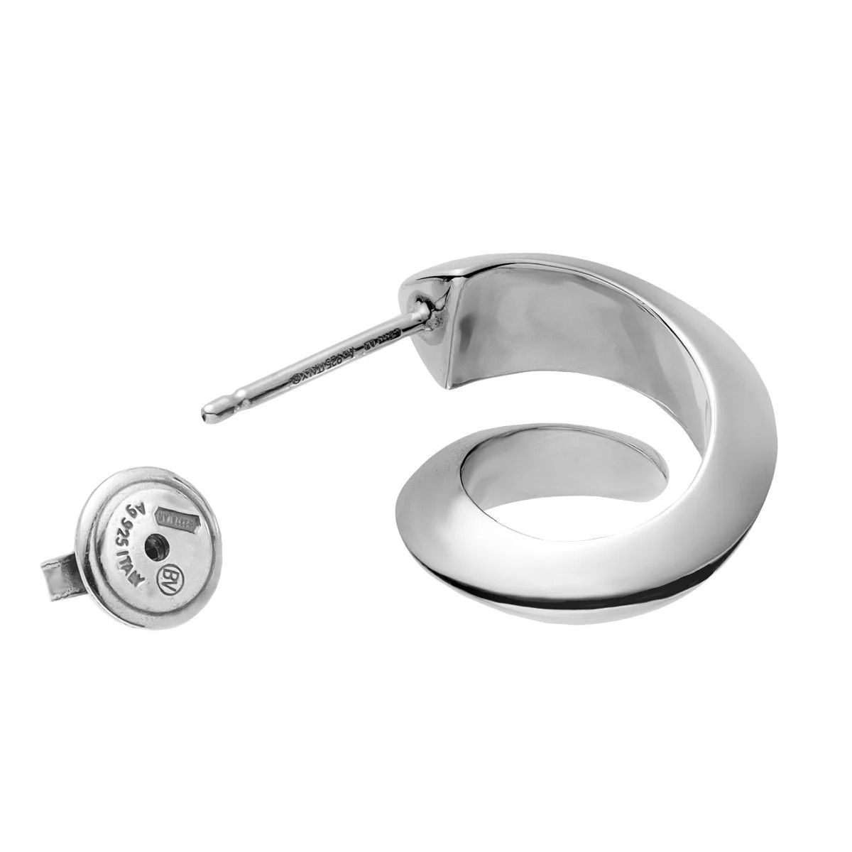 Bottega Veneta o1n1vont0724 Size : OS / Earrings in Silver Size ONE SIZE - 2 Thumbnail