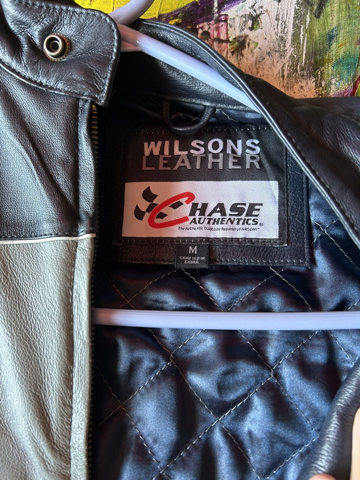 NASCAR Vintage nascar leather Size US M / EU 48-50 / 2 - 4 Thumbnail