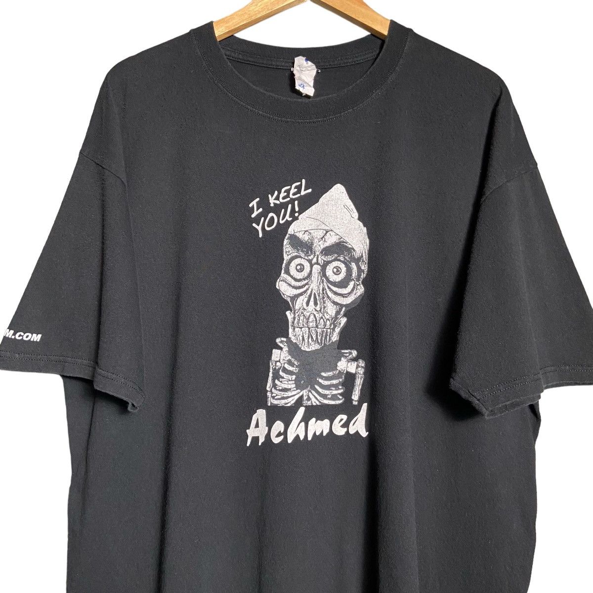 Vintage Vintage Jeff Dunham Skeleton Graphic Tee Size US XXL / EU 58 / 5 - 1 Thumbnail