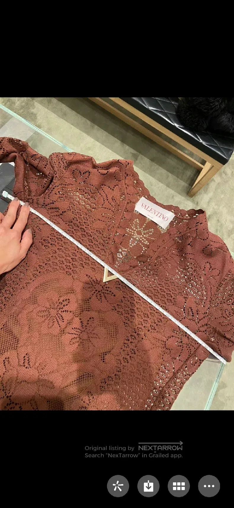 Valentino Valentino Chocolate dress Size S / US 4 / IT 40 - 3 Thumbnail