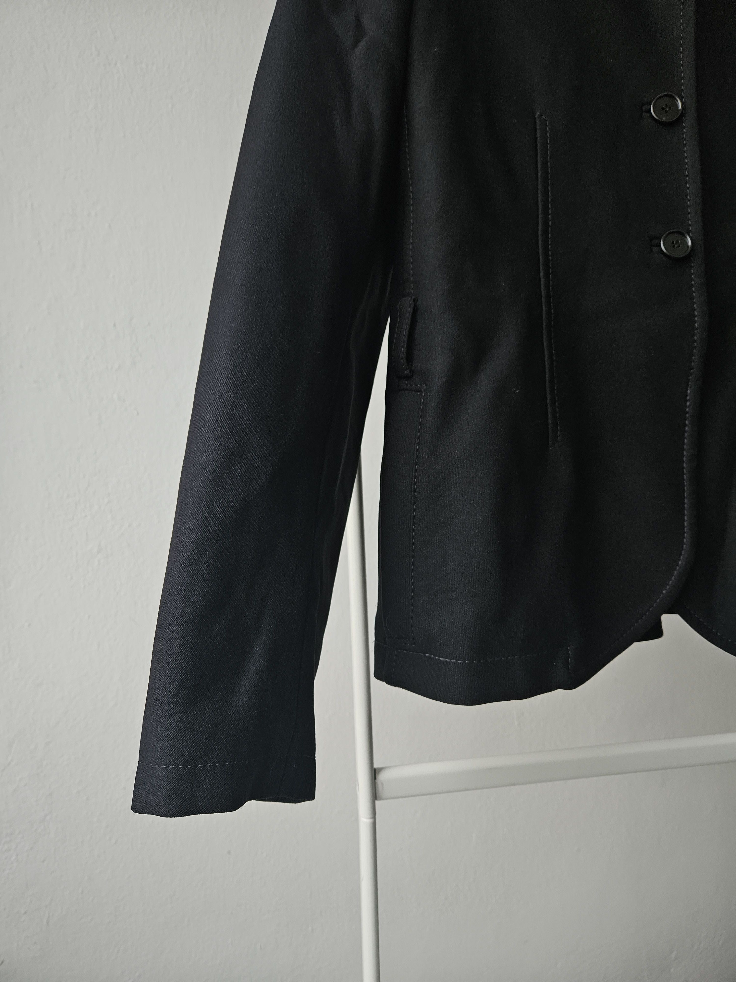 Prada Archive 90s prada nylon blazer jacket with padded shoulders Size S / US 4 / IT 40 - 5 Thumbnail