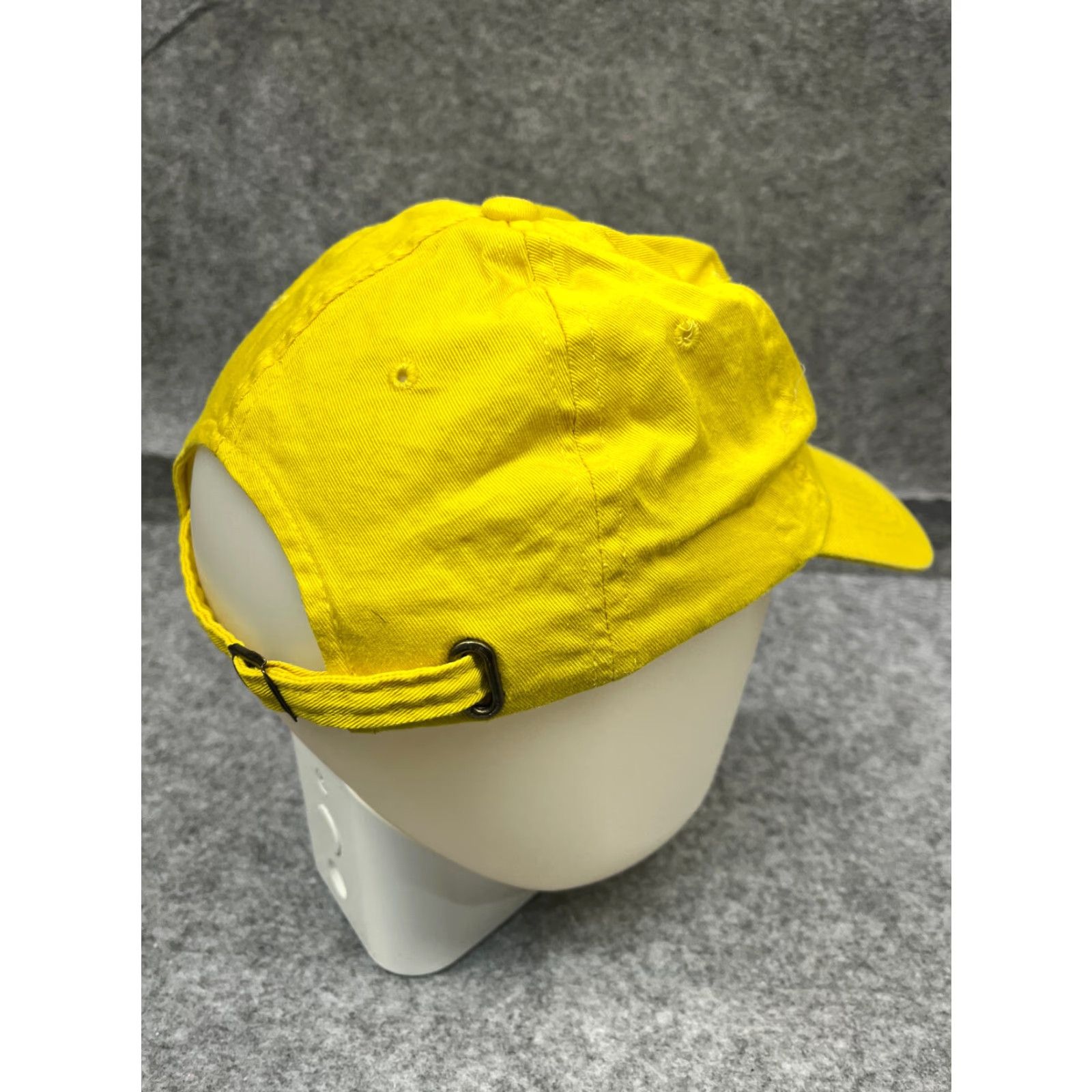 Vintage HEADLINES Duck Hat Cap Baseball Cap Strap Back One Size Yellow 100% Cotton Cartoon Unisex Adults Adjustable Size ONE SIZE - 7 Thumbnail
