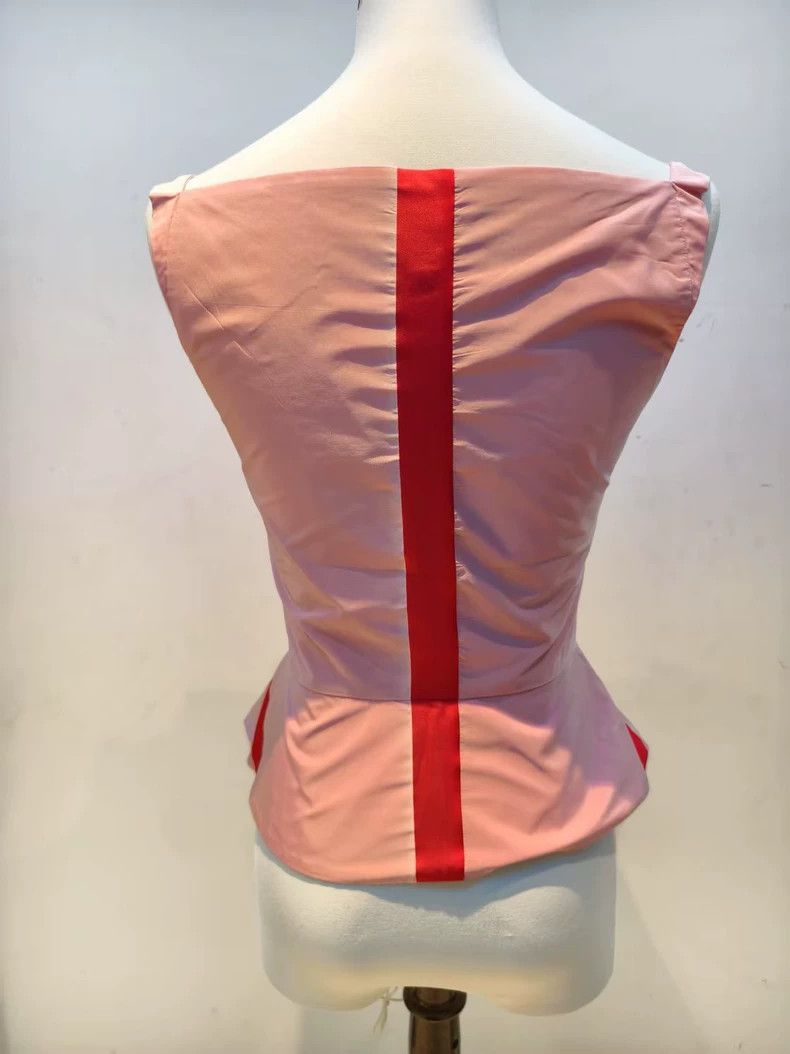 Vivienne Westwood Vivienne Westwood Pink striped bra vest Size XS / US 0-2 / IT 36-38 - 2 Thumbnail