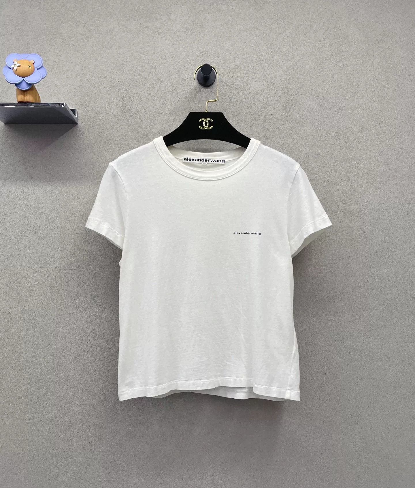 Alexander Wang Alexander Wang White Short-Sleeve T-Shirt Size S / US 4 / IT 40 - 1 Thumbnail