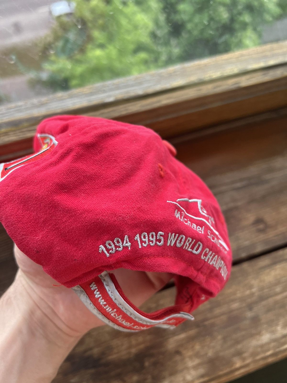 Vintage Vintage F-1 Ferrari Schumacher Racing Trapper Hat Y2K Size ONE SIZE - 8 Thumbnail