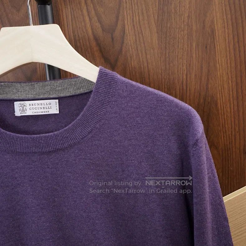 Brunello Cucinelli Brunello Cucinelli Knitted Cashmere Sweater Size US M / EU 48-50 / 2 - 2 Thumbnail