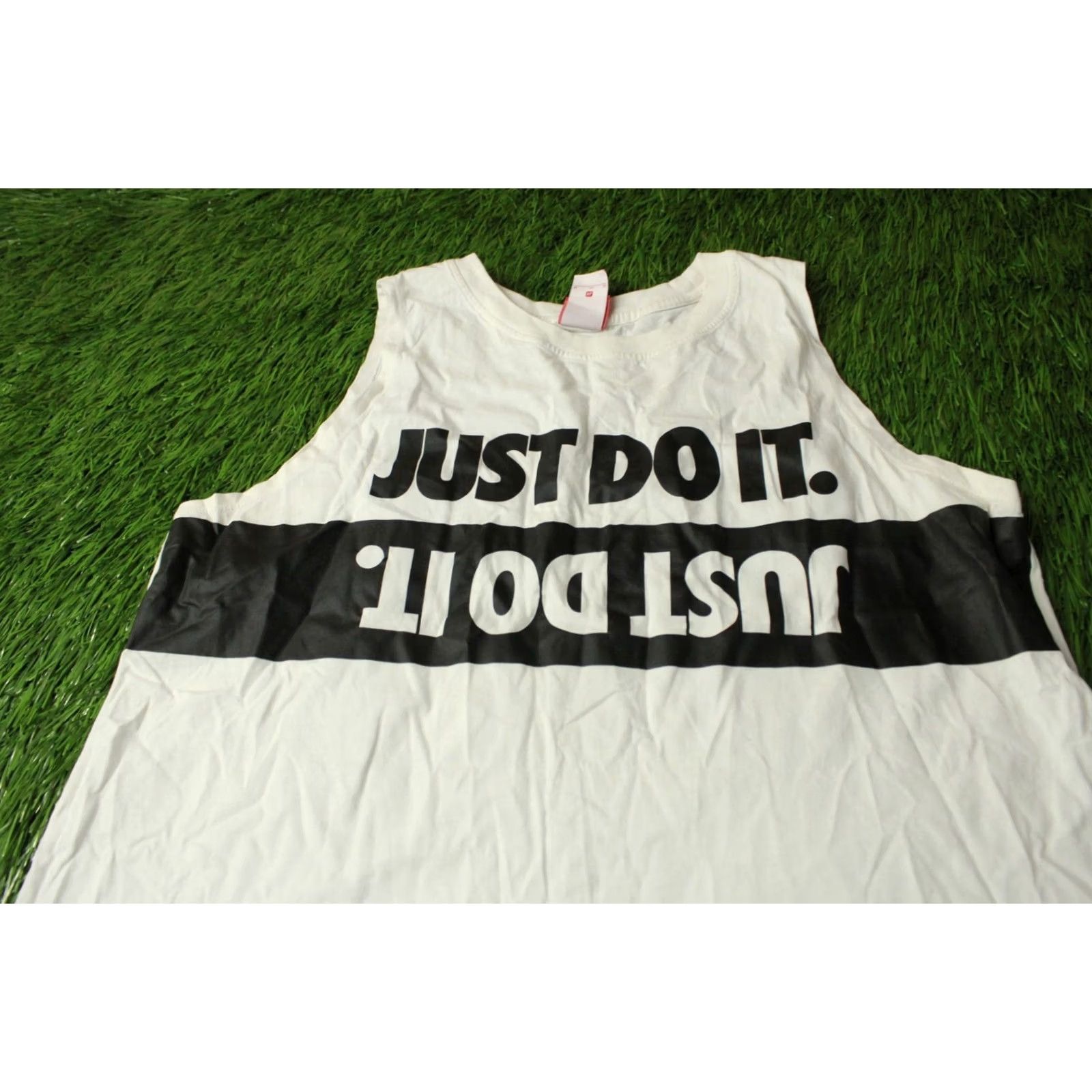 Nike NIKE JUST DO IT ORIGINAL SLEEVELESS SHIRT JERSEY VEST WOMEN SIZE XL 2017 CASUAL Size XL / US 12-14 / IT 48-50 - 2 Thumbnail