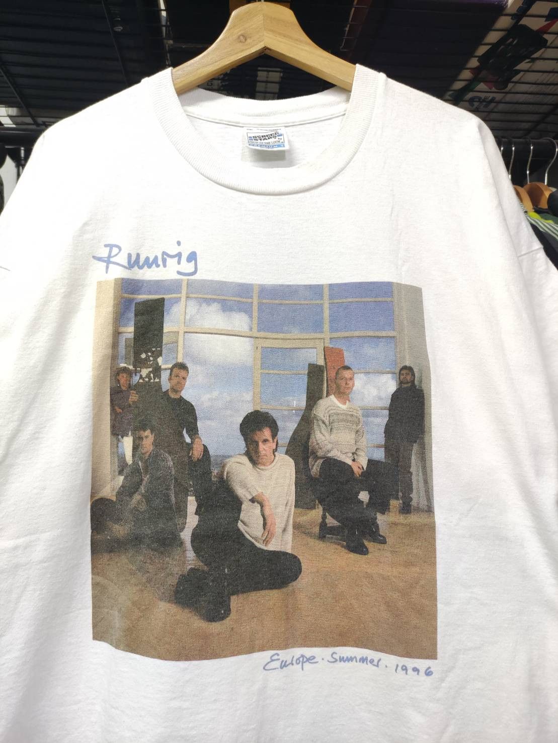 Band Tees Vtg 1996 Runrig Band Europe Summer Tour T-Shirt Size US XXL / EU 58 / 5 - 1 Thumbnail