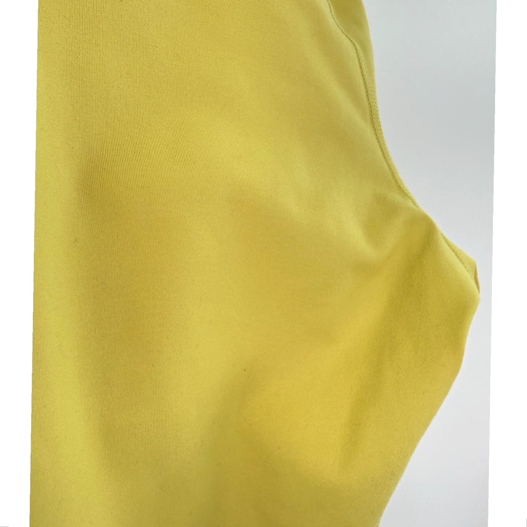 Girlfriend Collective Girlfriend Womens Medium Collective High Rise Pocket Leggings Yellow Yoga Capri Tapered Classic Activewear Womens M Yellow Leggings Size 32" / US 10 / IT 46 - 5 Thumbnail