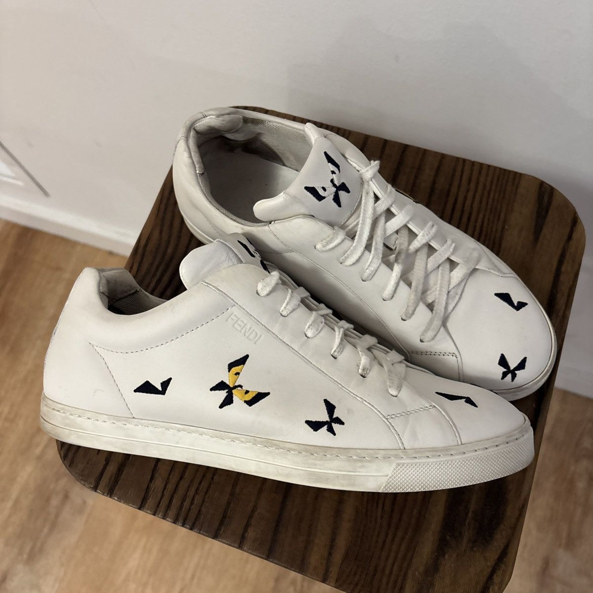 Fendi Fendi Bug Eye Low Top Sneakers Size 6 US Size US 6 / EU 39 - 1 Thumbnail