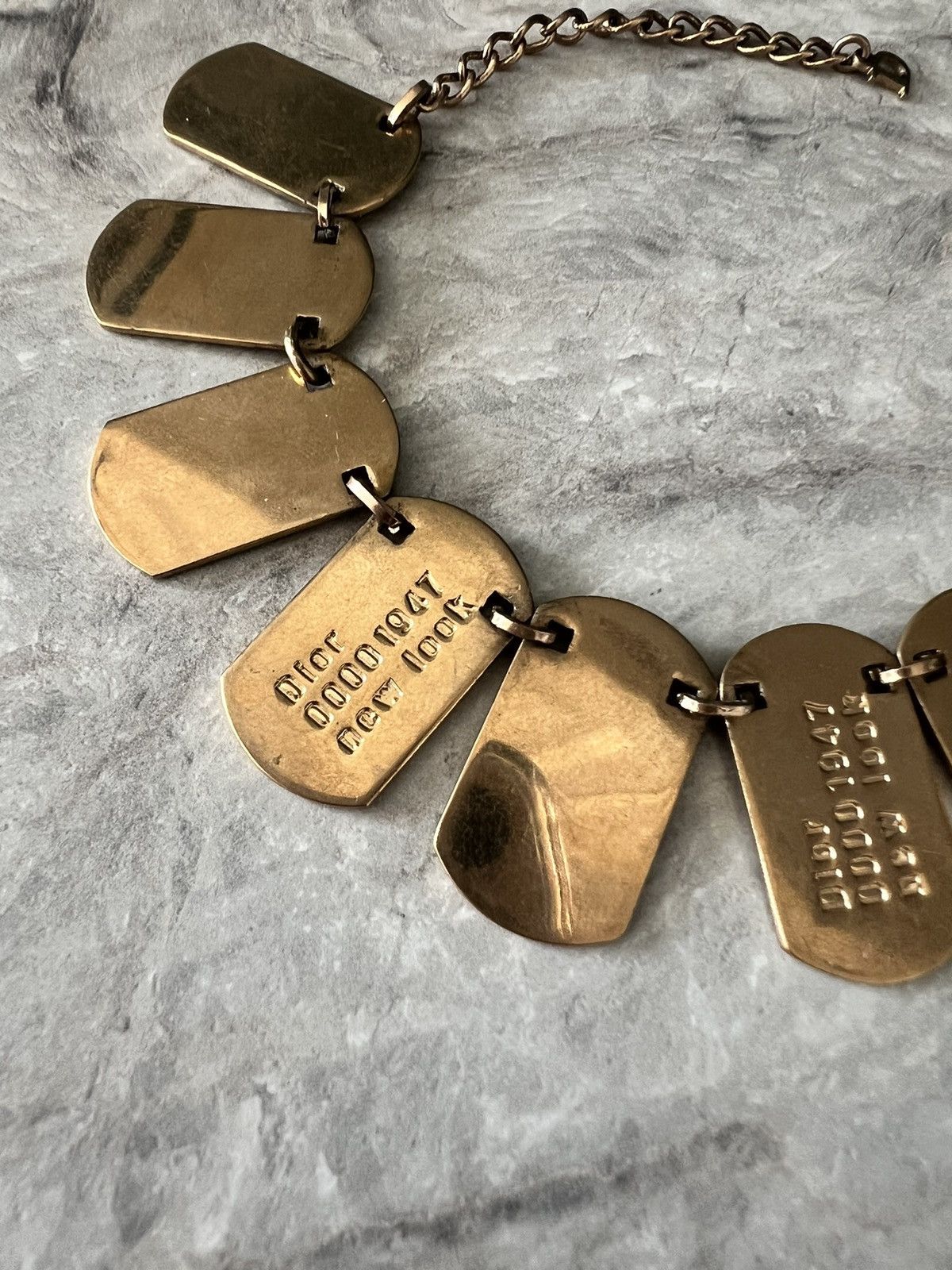 Dior Christian Dior tag bracelet Size ONE SIZE - 11 Thumbnail