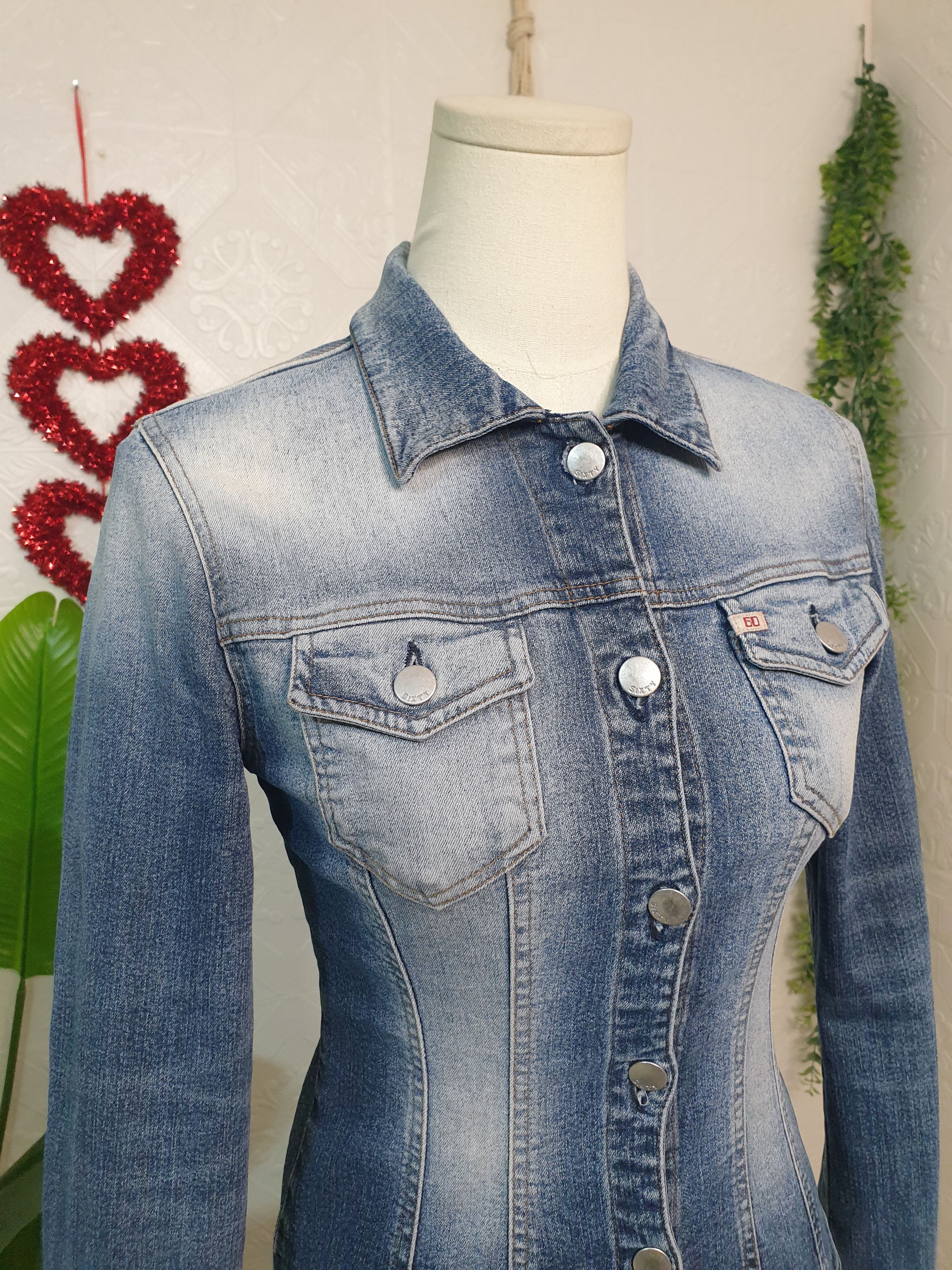 Miss Sixty × Vintage MISS SIXTY denim jacket VINATGE size SMALL Size S / US 4 / IT 40 - 4 Thumbnail