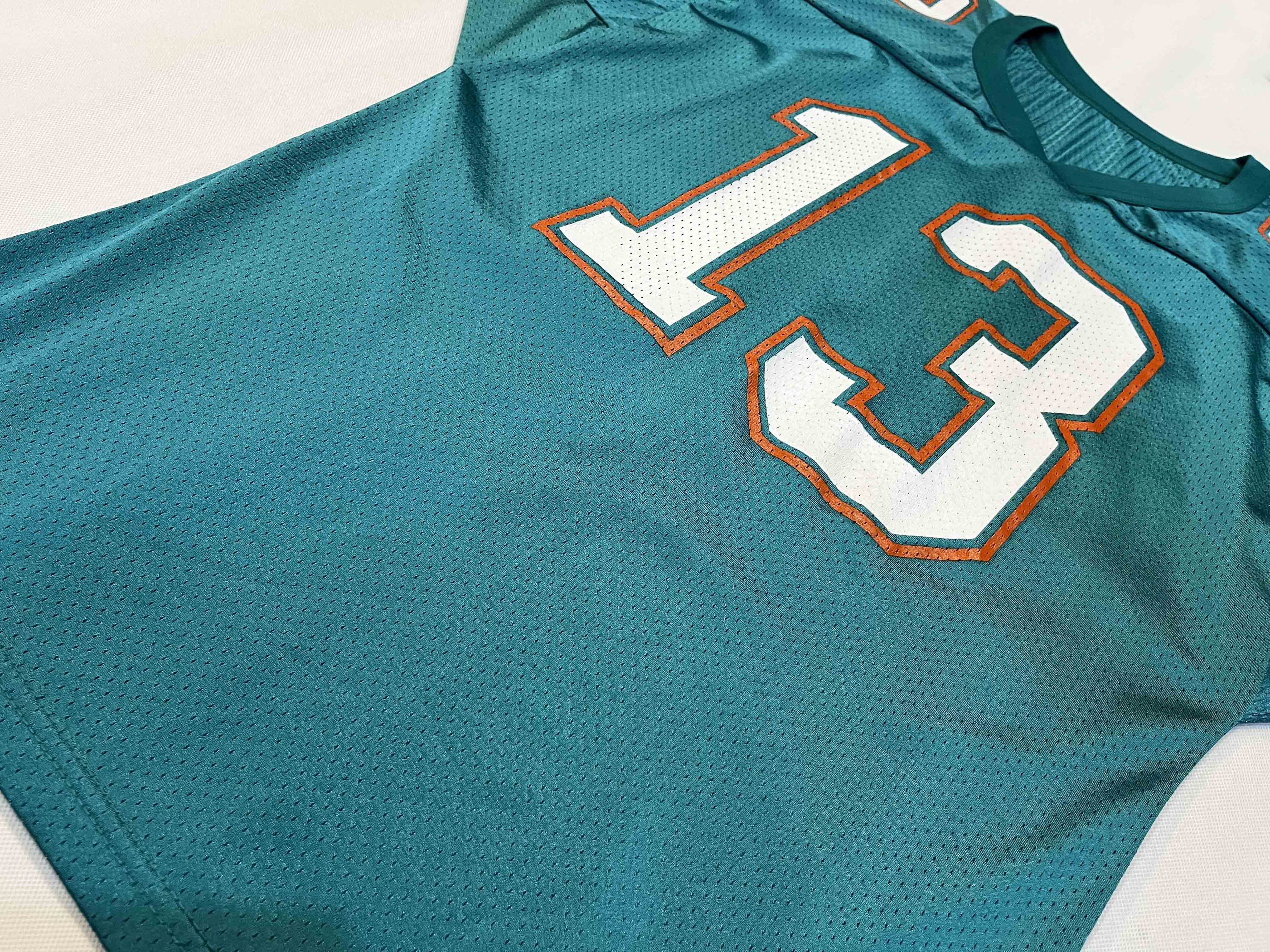 NFL × Vintage × Wilson Vintage Wilson NFL Miami Dolphins MARINO #13 Football Jersey Size US L / EU 52-54 / 3 - 8 Thumbnail