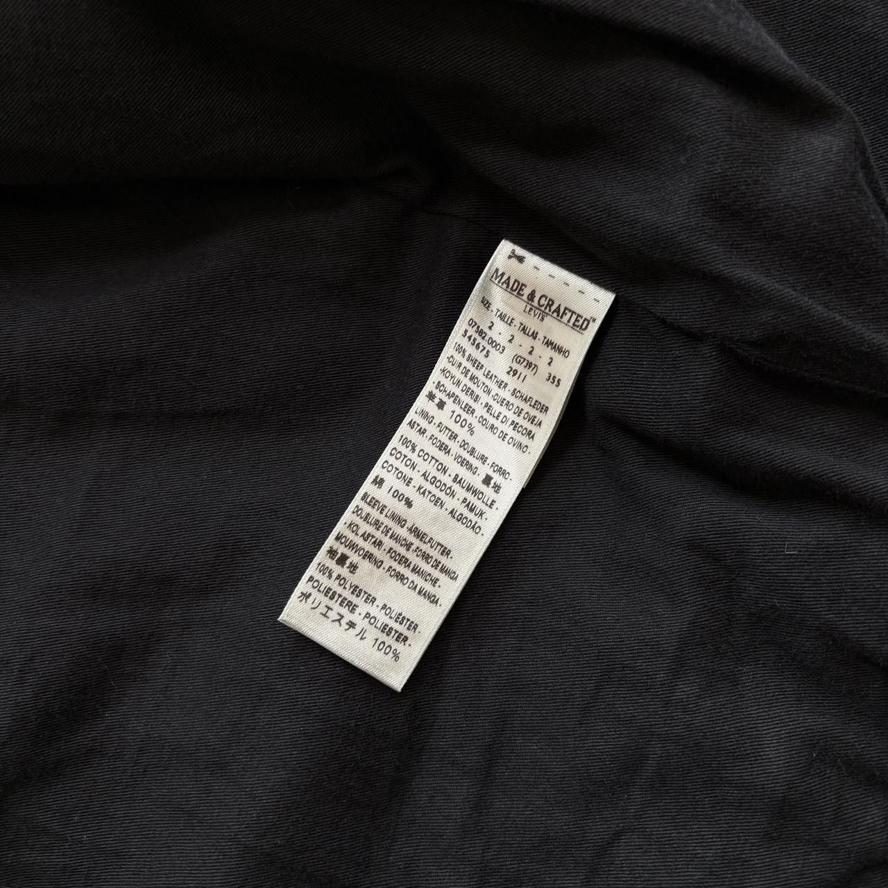 Levi's Made & Crafted $850 Levi's Made & Crafted Black Sheep Leather Jacket 2 M Size US M / EU 48-50 / 2 - 4 Thumbnail
