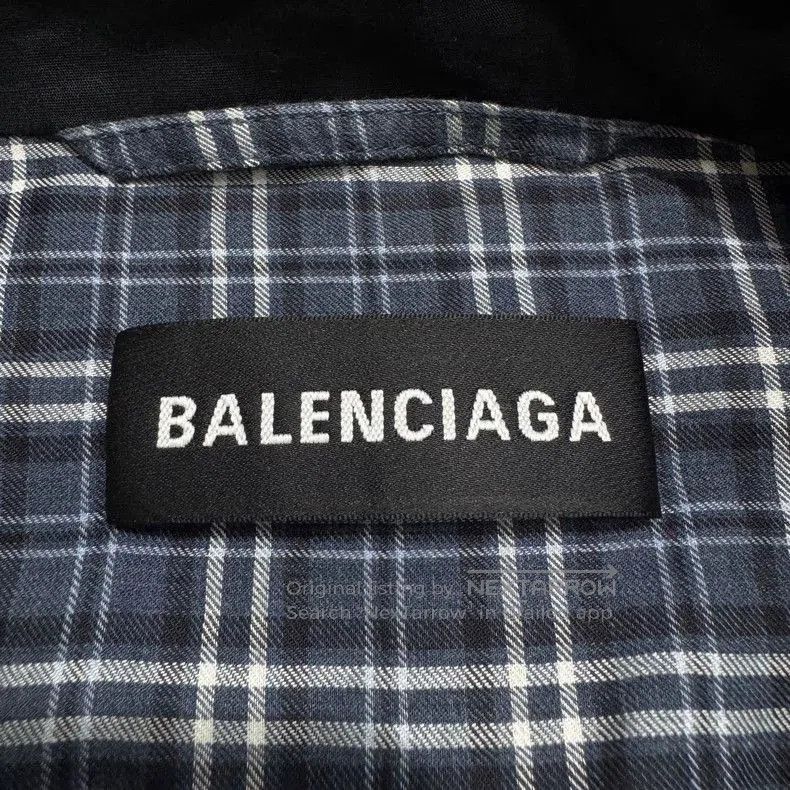 Balenciaga Balenciaga Plaid Patchwork Jacket. Size US XL / EU 56 / 4 - 2 Thumbnail