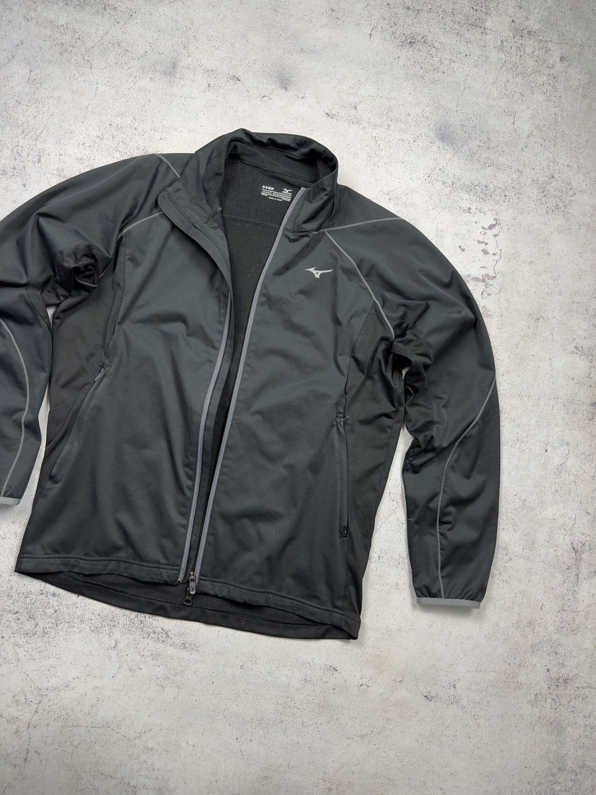 Mizuno Mizuno Running Black Track Jacket Size M Size US M / EU 48-50 / 2 - 3 Thumbnail