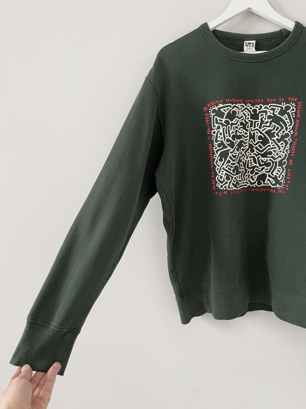 Keith Haring Uniqlo x Keith Haring ’Party of life’ Y2k Sweatshirt Size US L / EU 52-54 / 3 - 9 Thumbnail