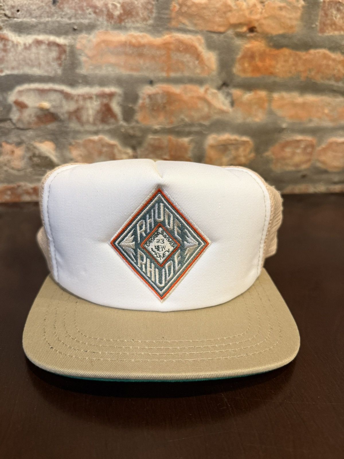 Rhude Rhude Diamond Trucker Hat Size ONE SIZE - 1 Thumbnail