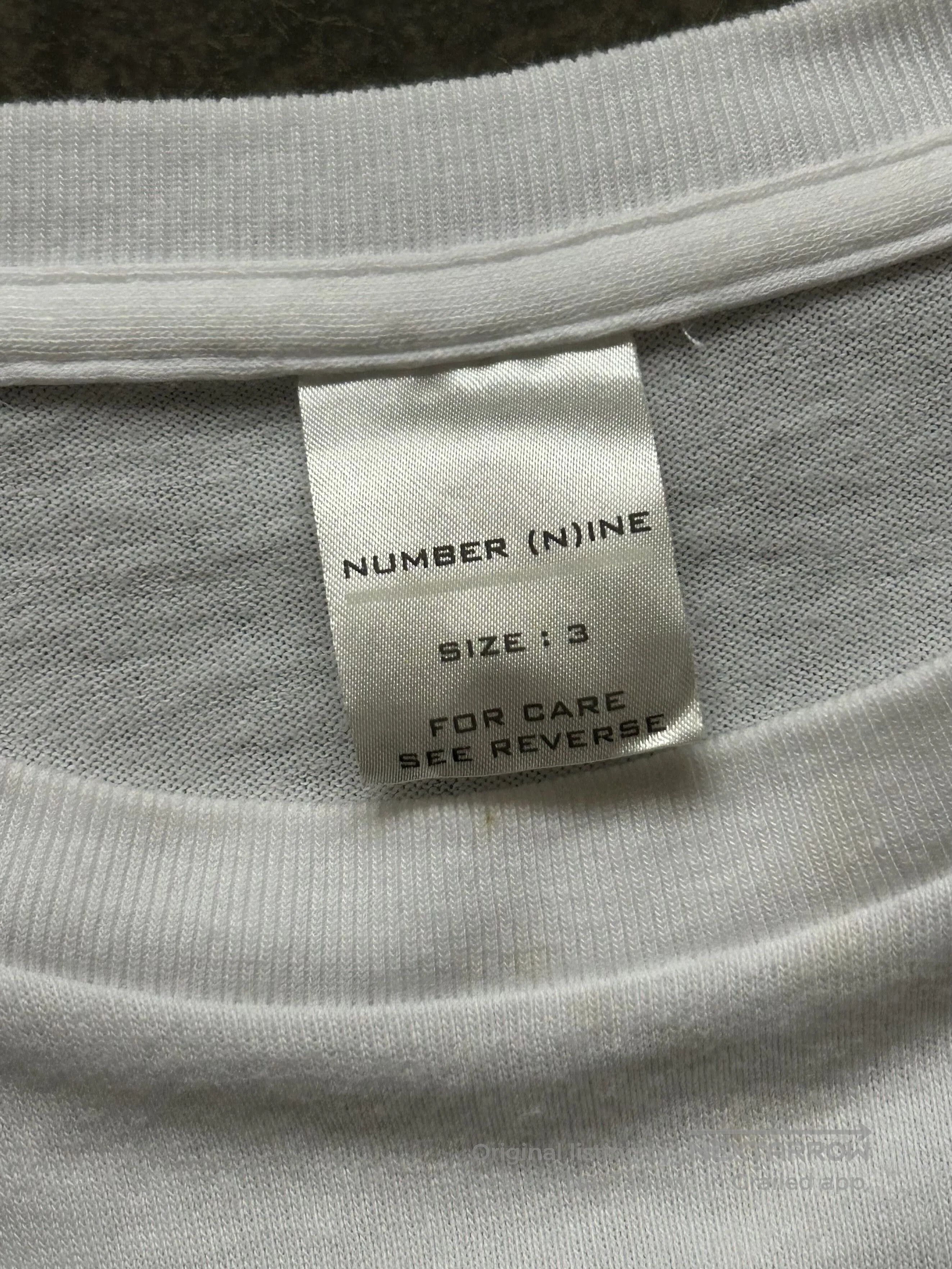DEN IM by SIKI IM Number (N)ine 2nd Anniversary Tee. Size US L / EU 52-54 / 3 - 9 Thumbnail