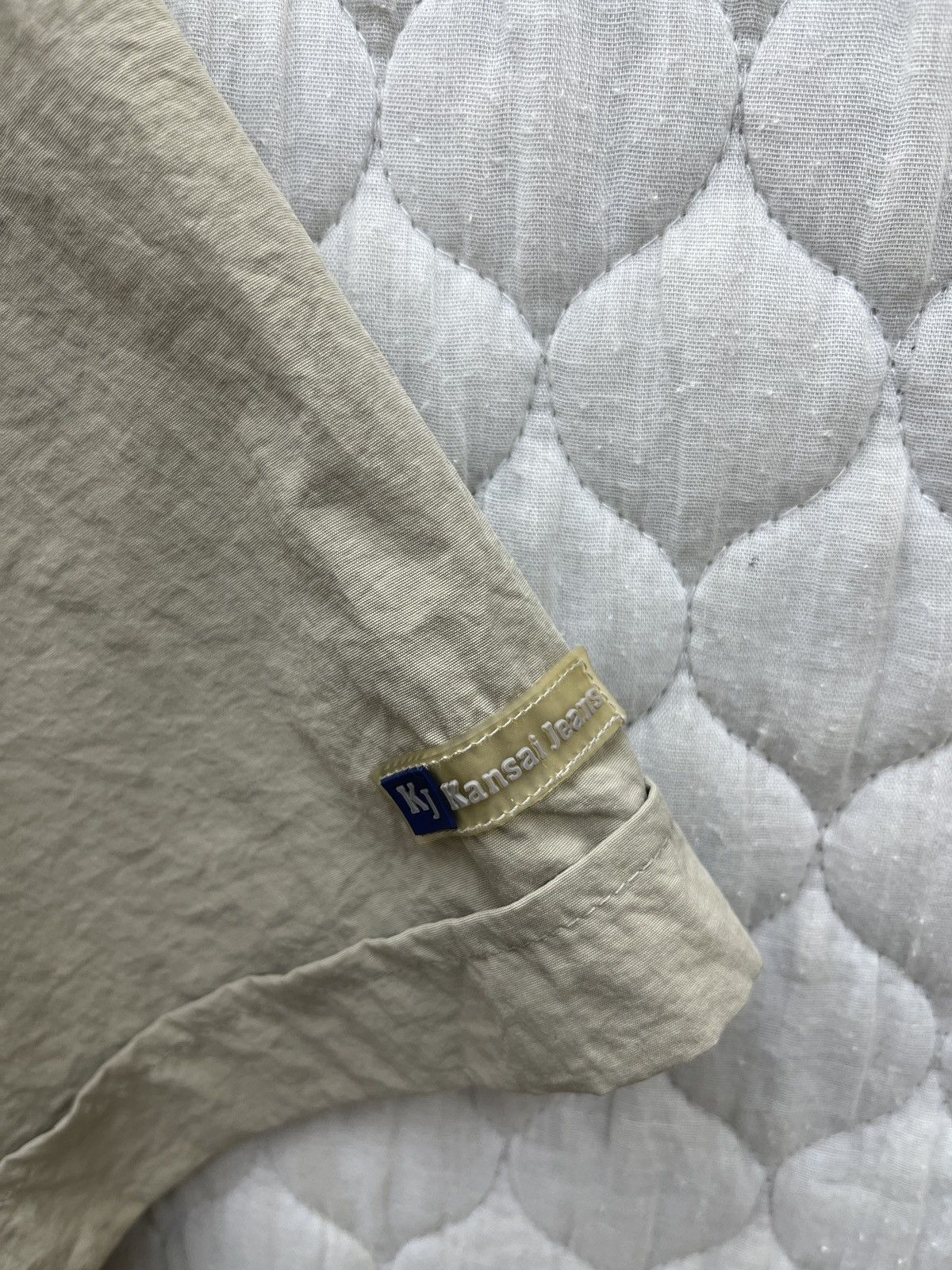 Kansai Yamamoto 🔥🔥🔥ARCHIVE KANSAI JEANS ZIPPER SHIRTS Size US L / EU 52-54 / 3 - 8 Thumbnail