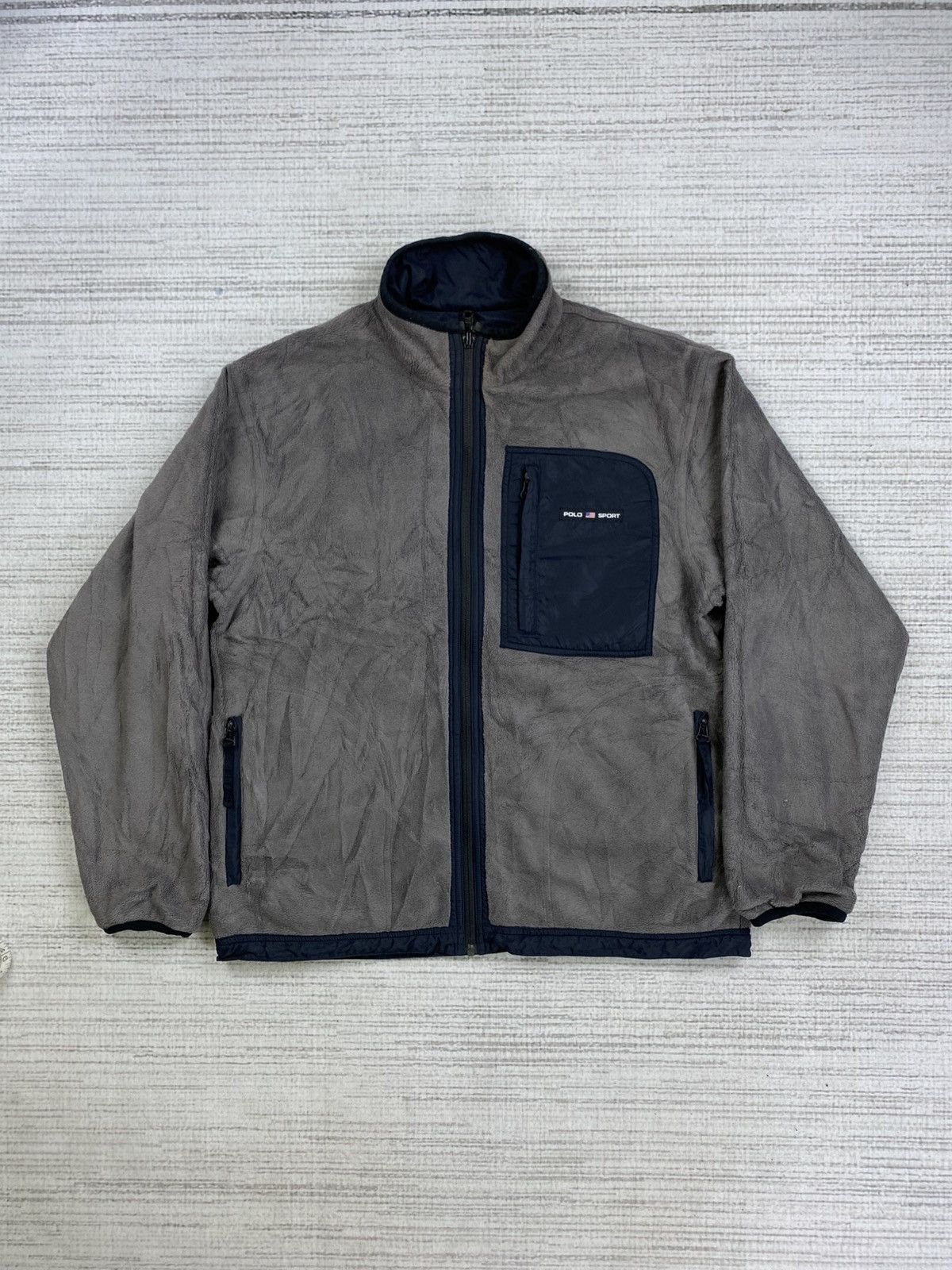 Polo Ralph Lauren Vintage Polo Ralph Lauren Sports Reversible Jacket Size US M / EU 48-50 / 2 - 2 Thumbnail