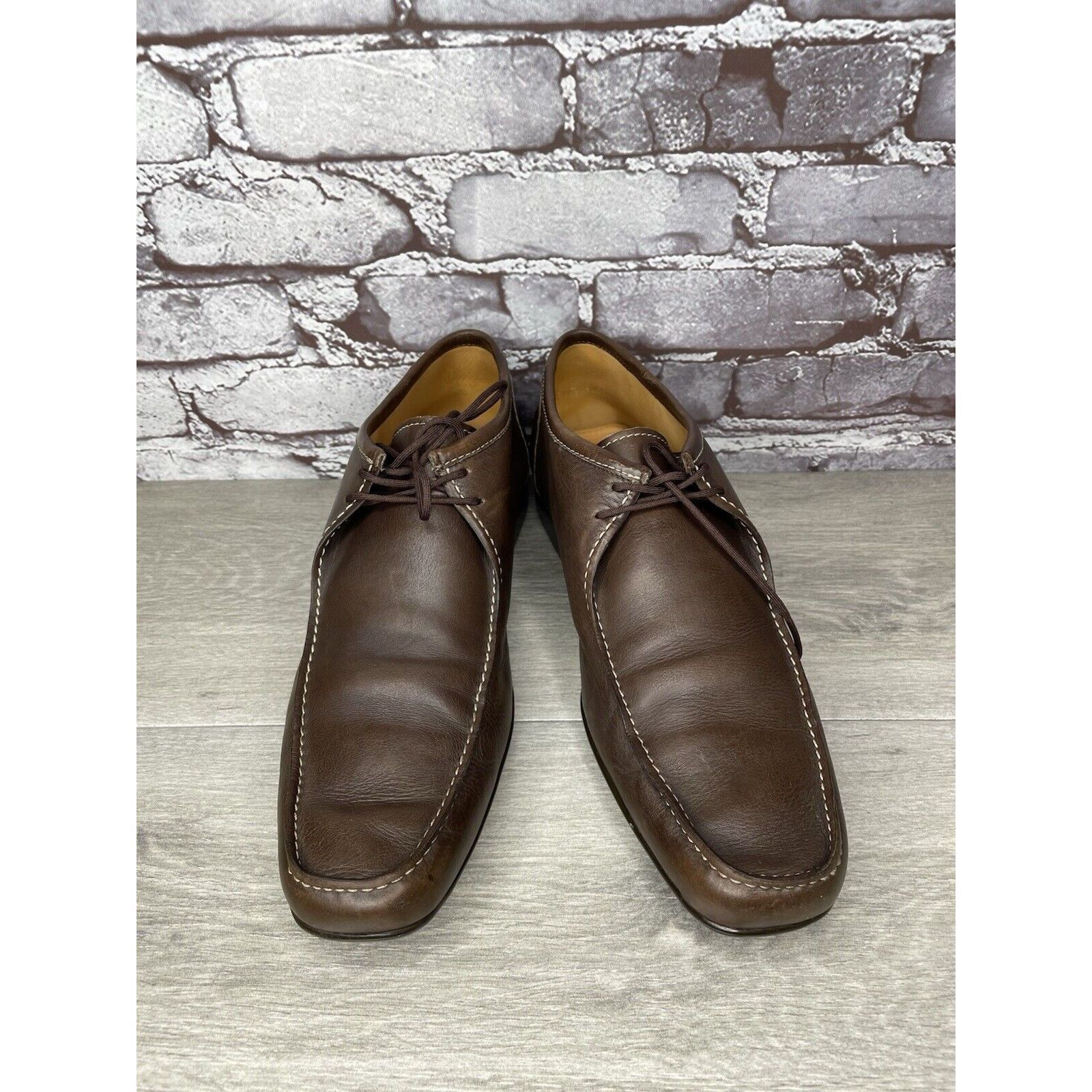 J.M. Weston J.M. WESTON Brown Leather 629 CHUKKA Dress Shoes Men’s Sz 10 Size US 11 / EU 44 - 22 Thumbnail