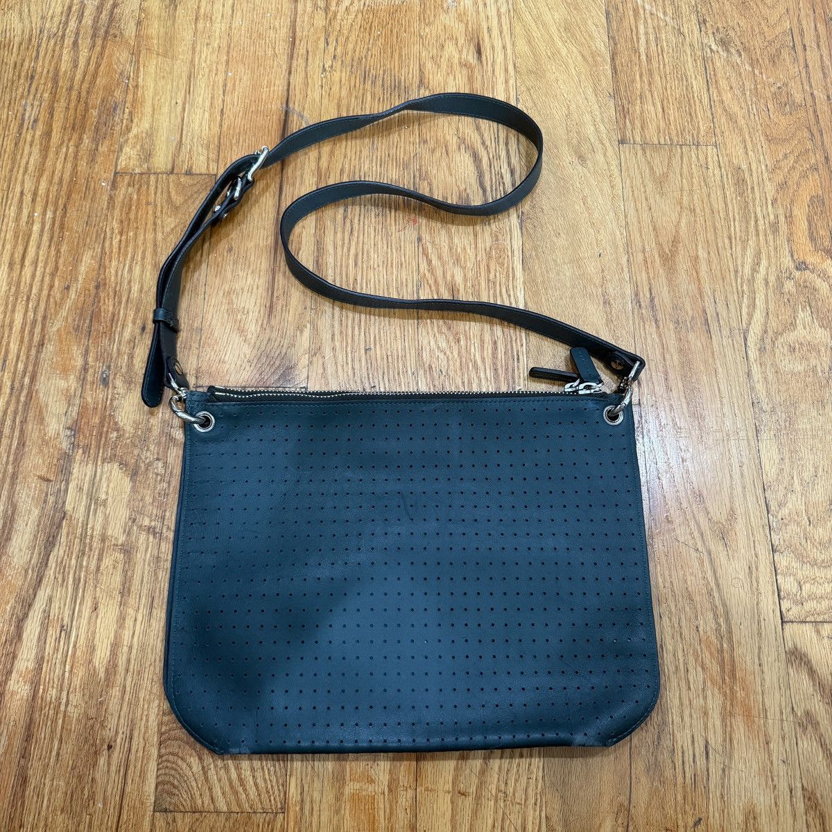 Marni Marni multi pocket perforated leather cross body bag Size ONE SIZE - 3 Thumbnail