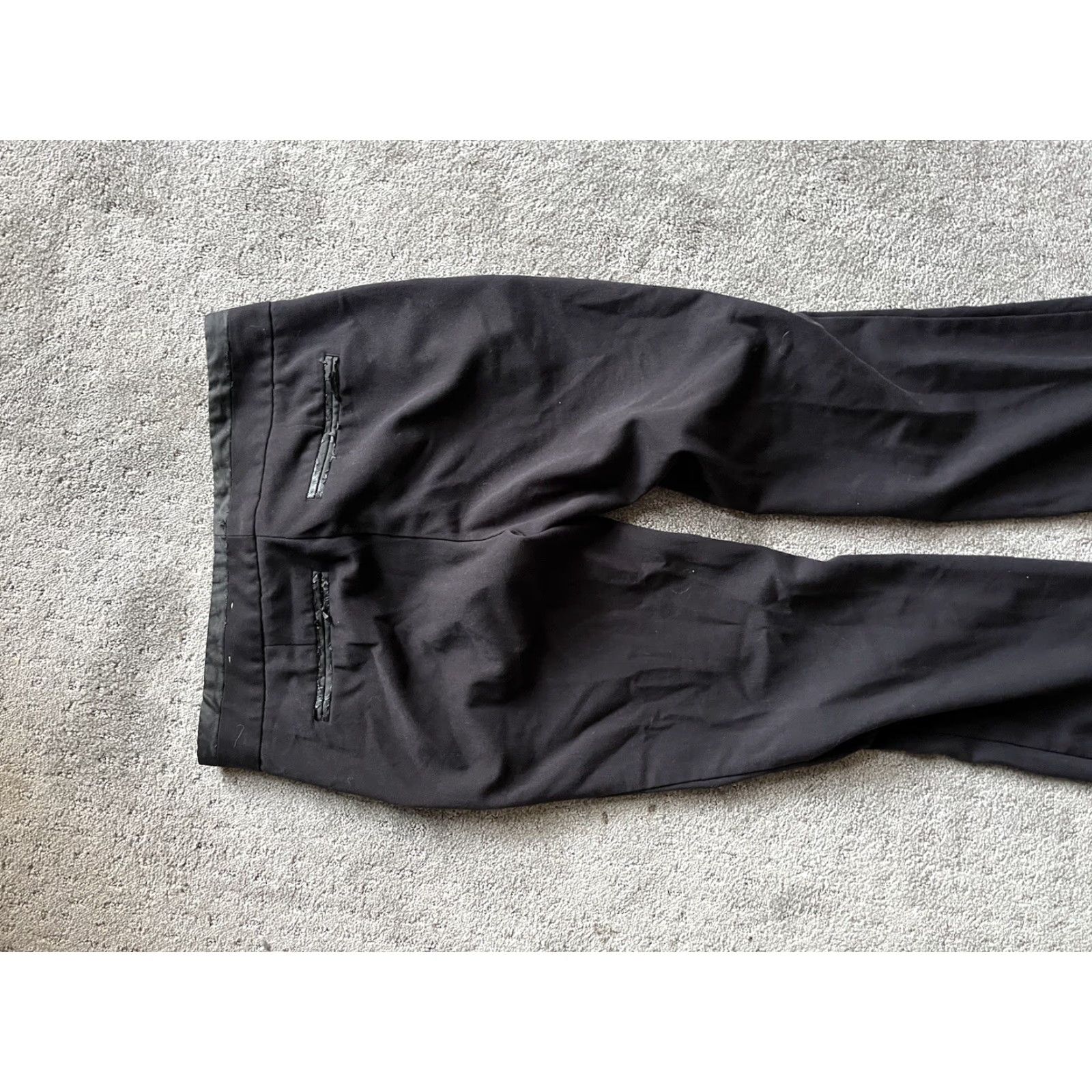 Vintage Metaphor Pants Womens 4 Black Mid Rise Slimmer Bootcut Pocket Dress Pants Modern, Outdoor, Business, Formal Womens Size 27" / US 4 / IT 40 - 4 Thumbnail