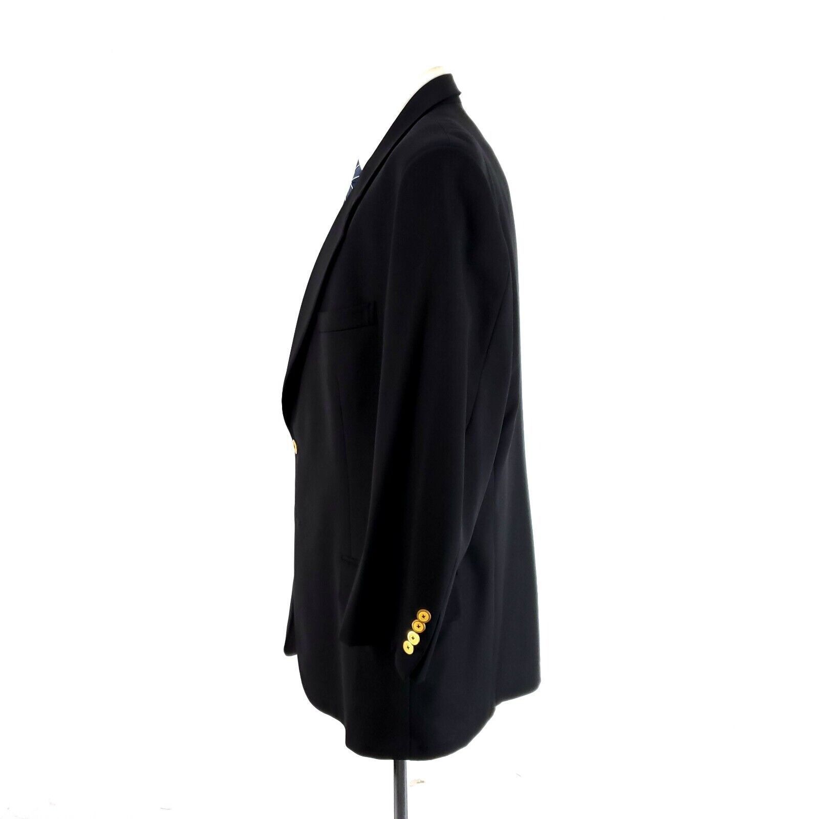 Tom James Tom James Innocenti Oro Bespoke Wool 2 Gold Button Blazer 42 Size 42R - 5 Thumbnail