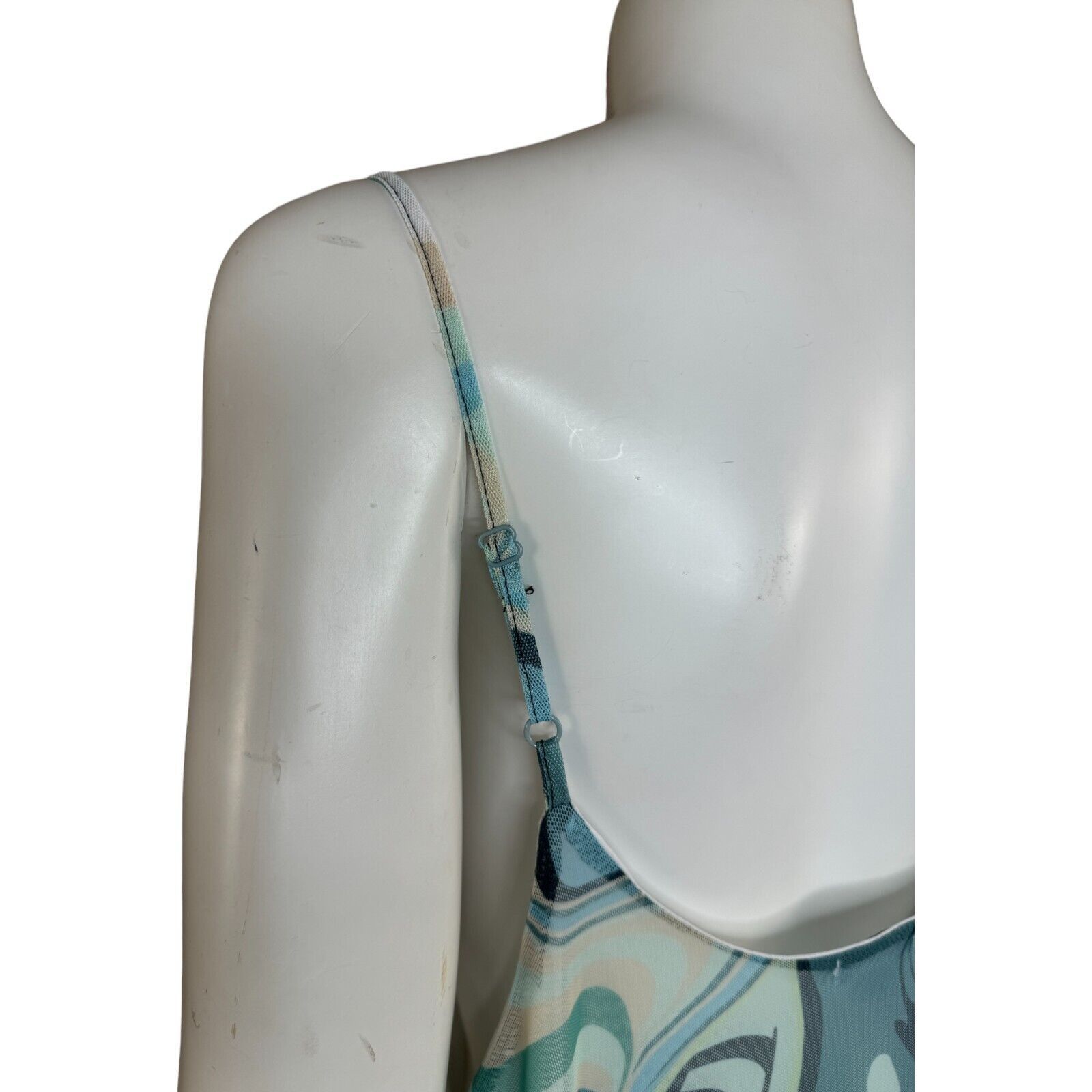 rue21 Rue 21 Blue Swirl Sleeveless Sheath Dress Lined Size 2X Size XXL / US 16-18 / IT 52-54 - 6 Thumbnail
