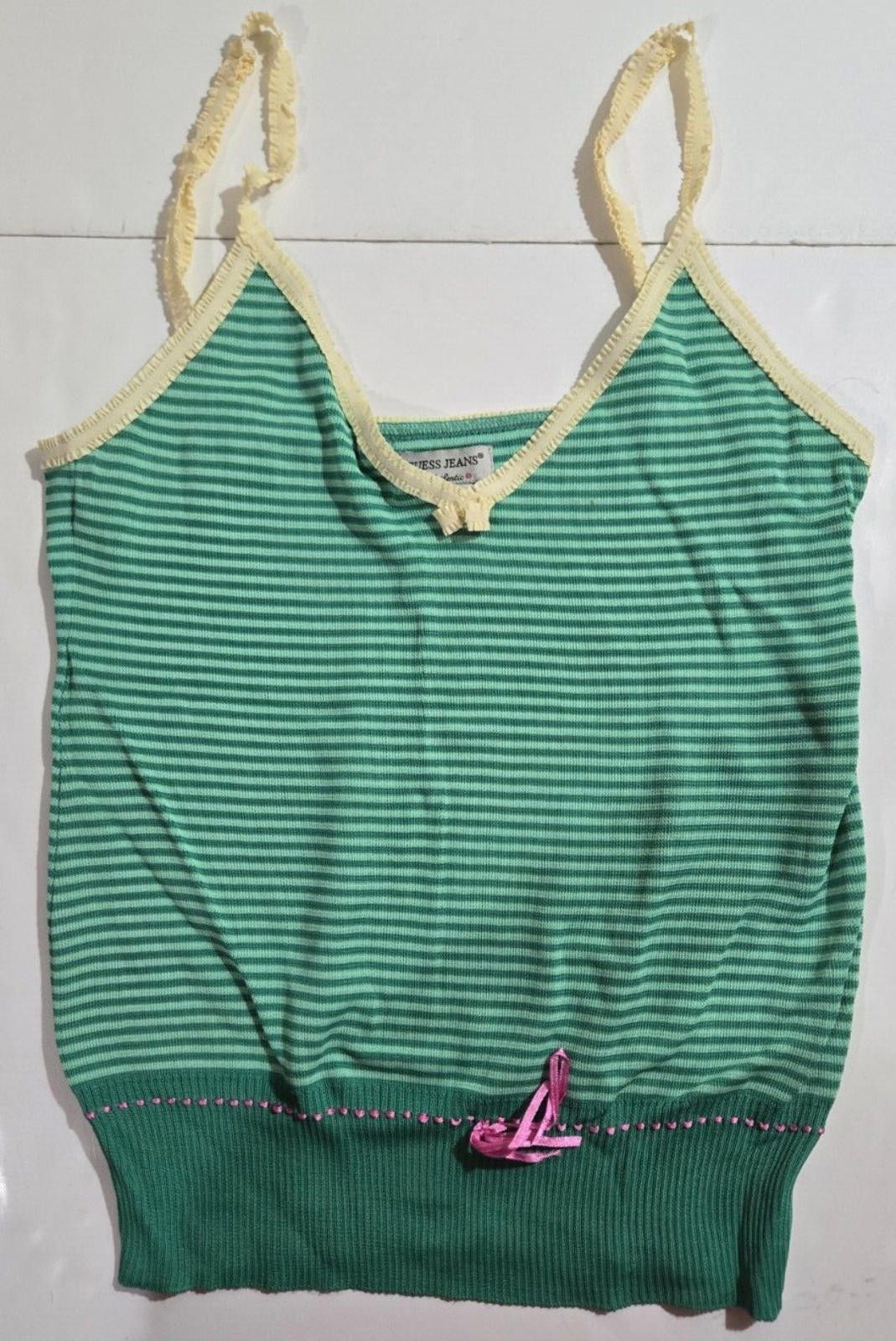Banana Republic Women's Guess Jeans Cami Spaghetti Straps XL 90's Y2K Size XL / US 12-14 / IT 48-50 - 1 Thumbnail