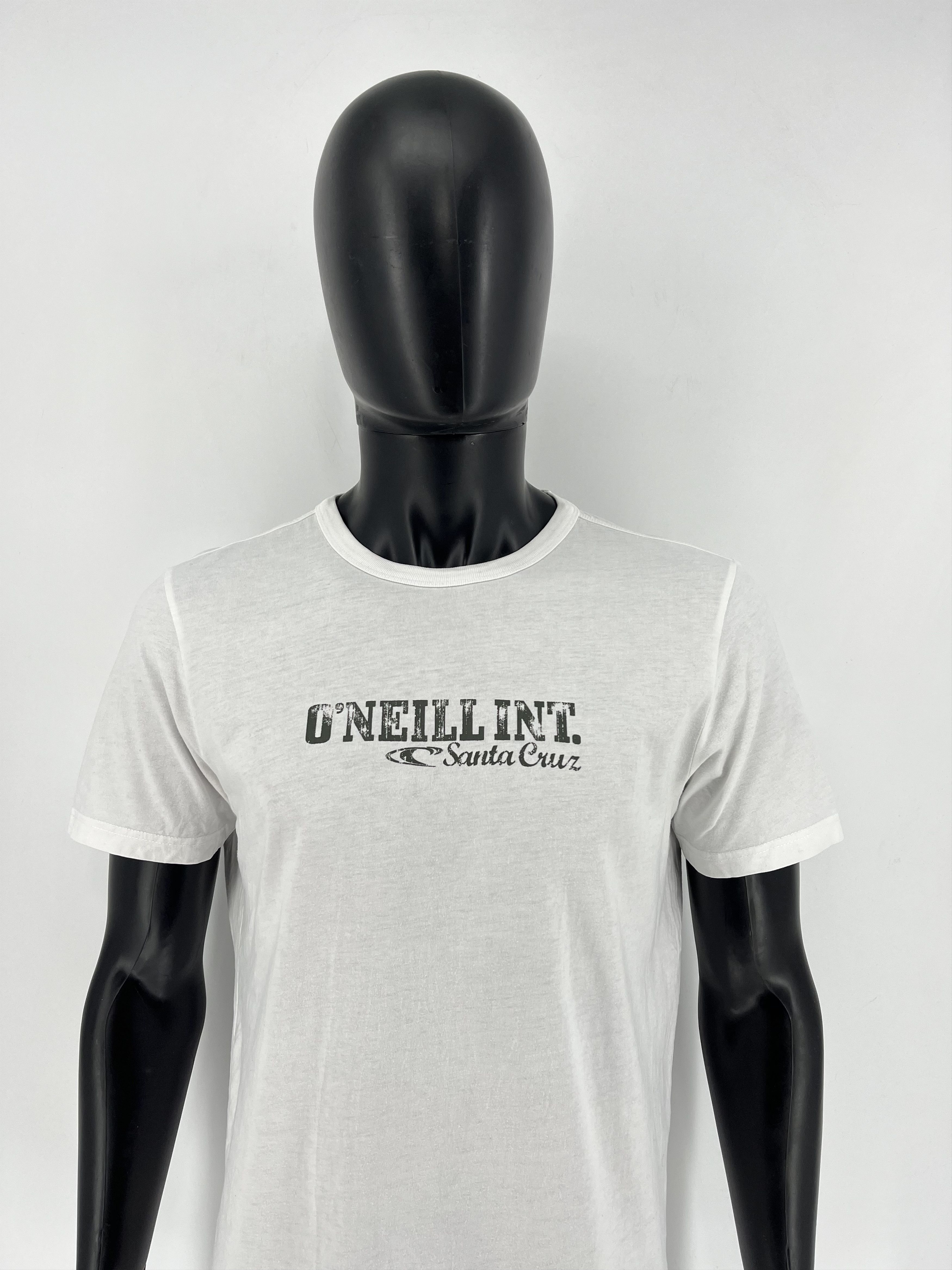 O'Neill Vintage 90s Oneill Santa Cruz Logo Spellout T-shirt Size US L / EU 52-54 / 3 - 1 Thumbnail