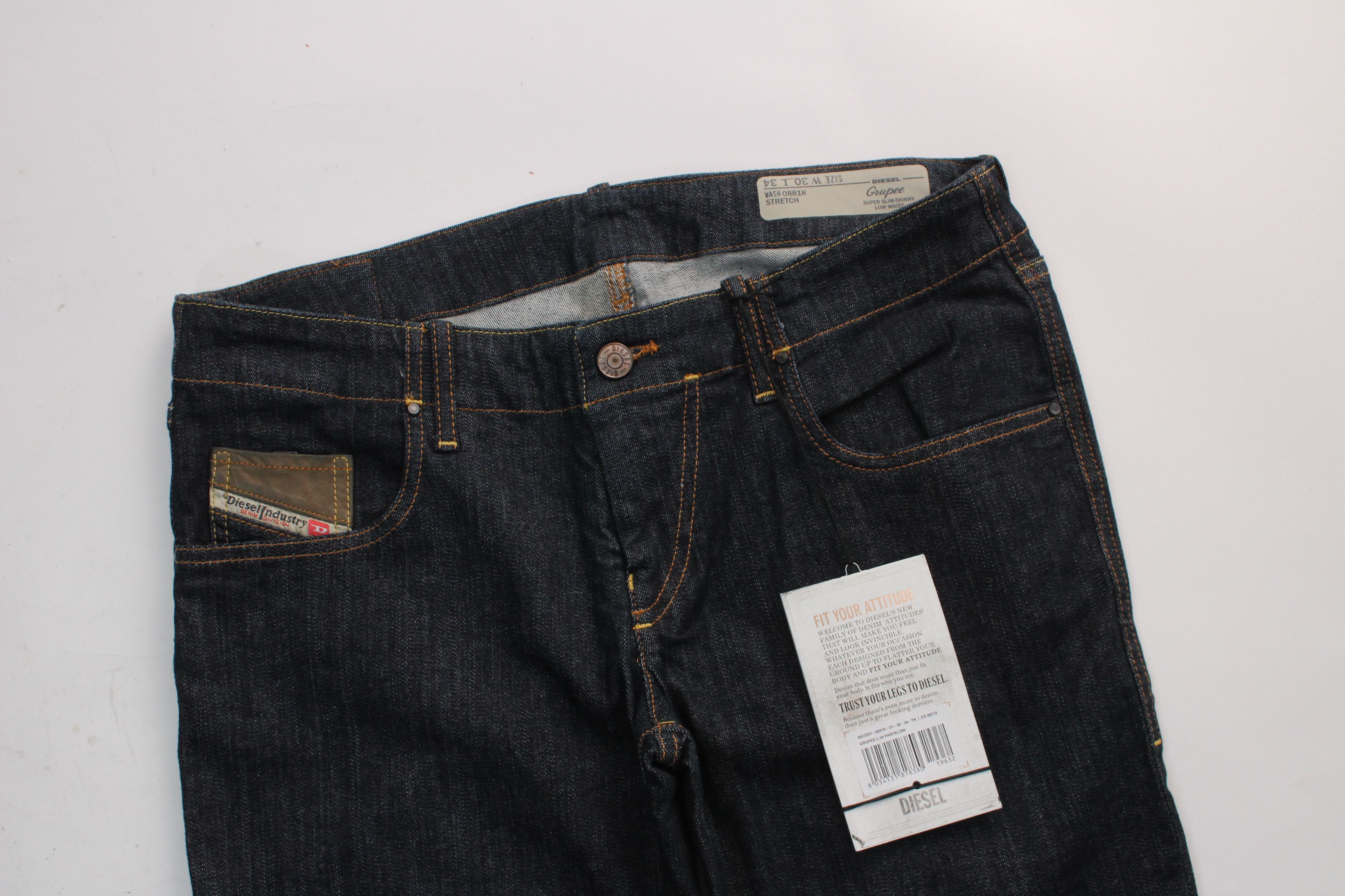 Diesel Diesel Jeans Womens Size 30/34 Hype Rare Vintage Size 30" / US 8 / IT 44 - 5 Thumbnail