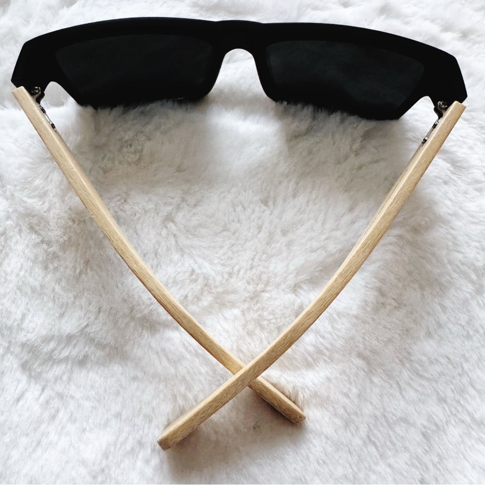 Other Jensen Black & Light Wood Sunglasses Size ONE SIZE - 9 Thumbnail